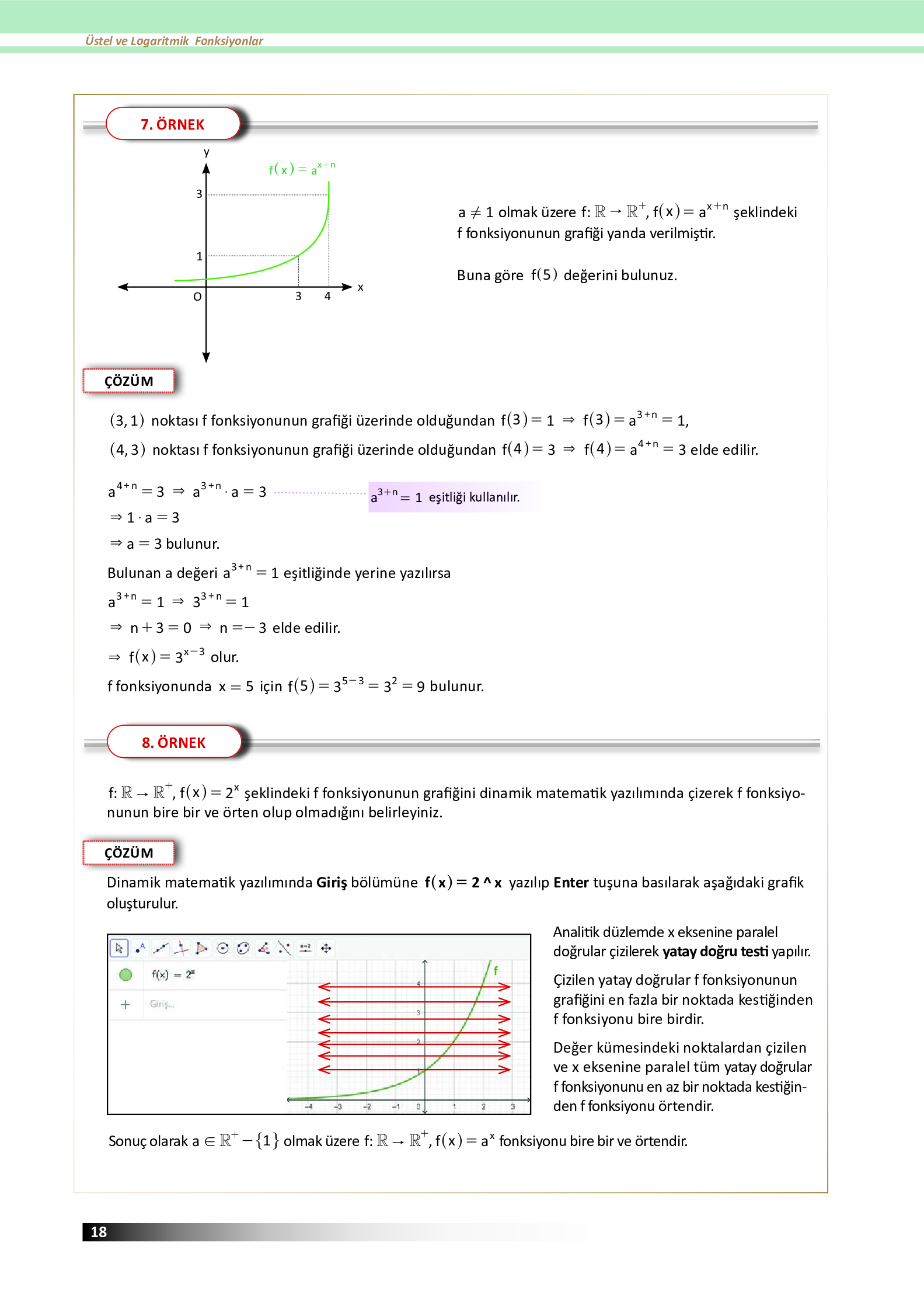 12. Sınıf Meb Yayınları Fen Lisesi Matematik Ders Kitabı Sayfa 18 Cevapları 12. Sınıf Meb Yayınları Fen Lisesi Matematik Ders Kitabı Sayfa 18 Cevapları