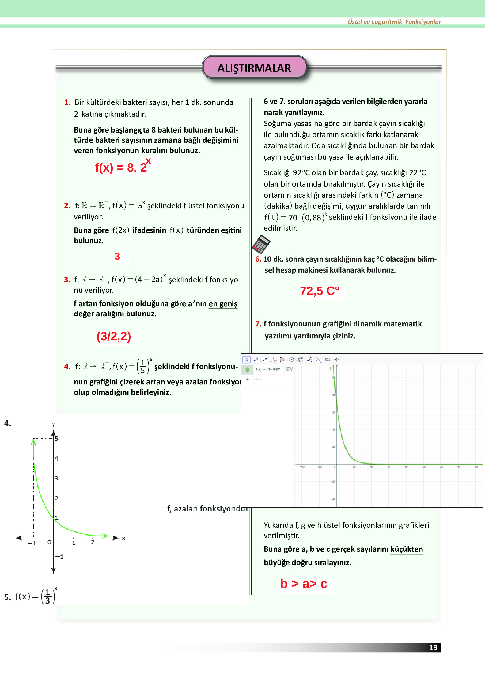 12. Sınıf Meb Yayınları Fen Lisesi Matematik Ders Kitabı Sayfa 19 Cevapları 12. Sınıf Meb Yayınları Fen Lisesi Matematik Ders Kitabı Sayfa 19 Cevapları