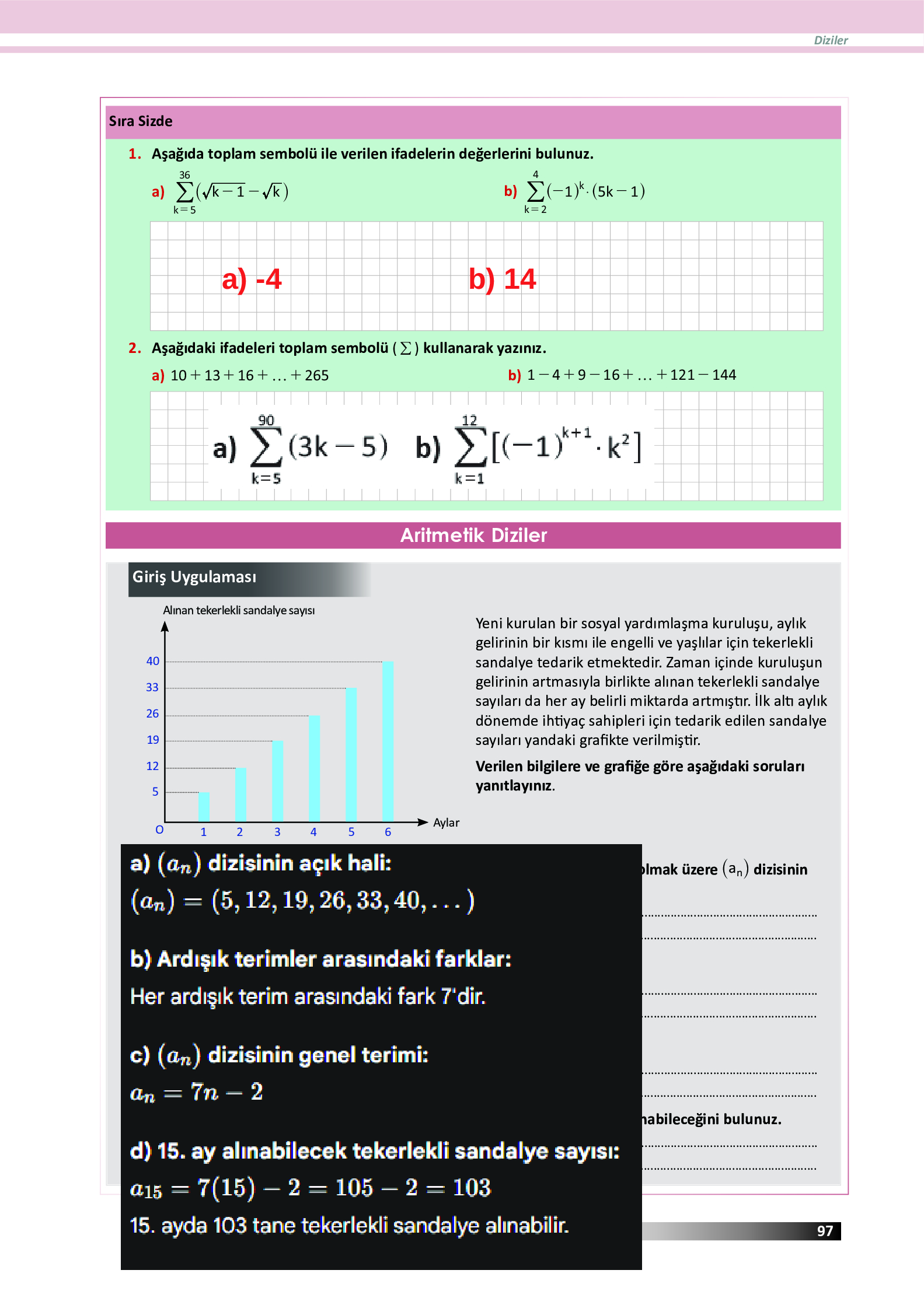 12. Sınıf Meb Yayınları Fen Lisesi Matematik Ders Kitabı Sayfa 97 Cevapları 12. Sınıf Meb Yayınları Fen Lisesi Matematik Ders Kitabı Sayfa 97 Cevapları