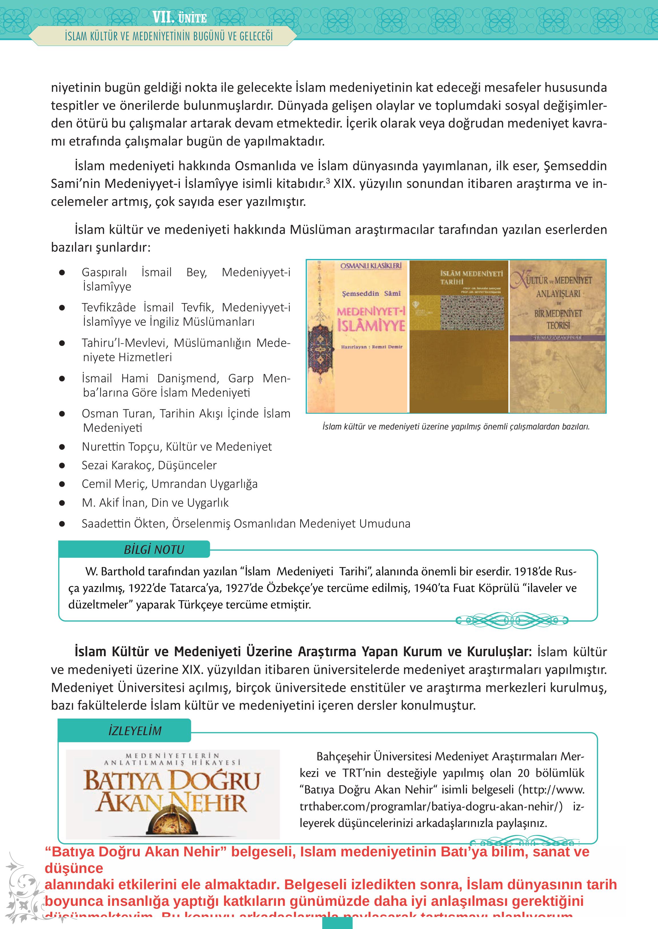 12. Sınıf Meb Yayınları İslam Kültür Ve Medeniyeti Ders Kitabı Sayfa 126 Cevapları 12. Sınıf Meb Yayınları İslam Kültür Ve Medeniyeti Ders Kitabı Sayfa 126 Cevapları