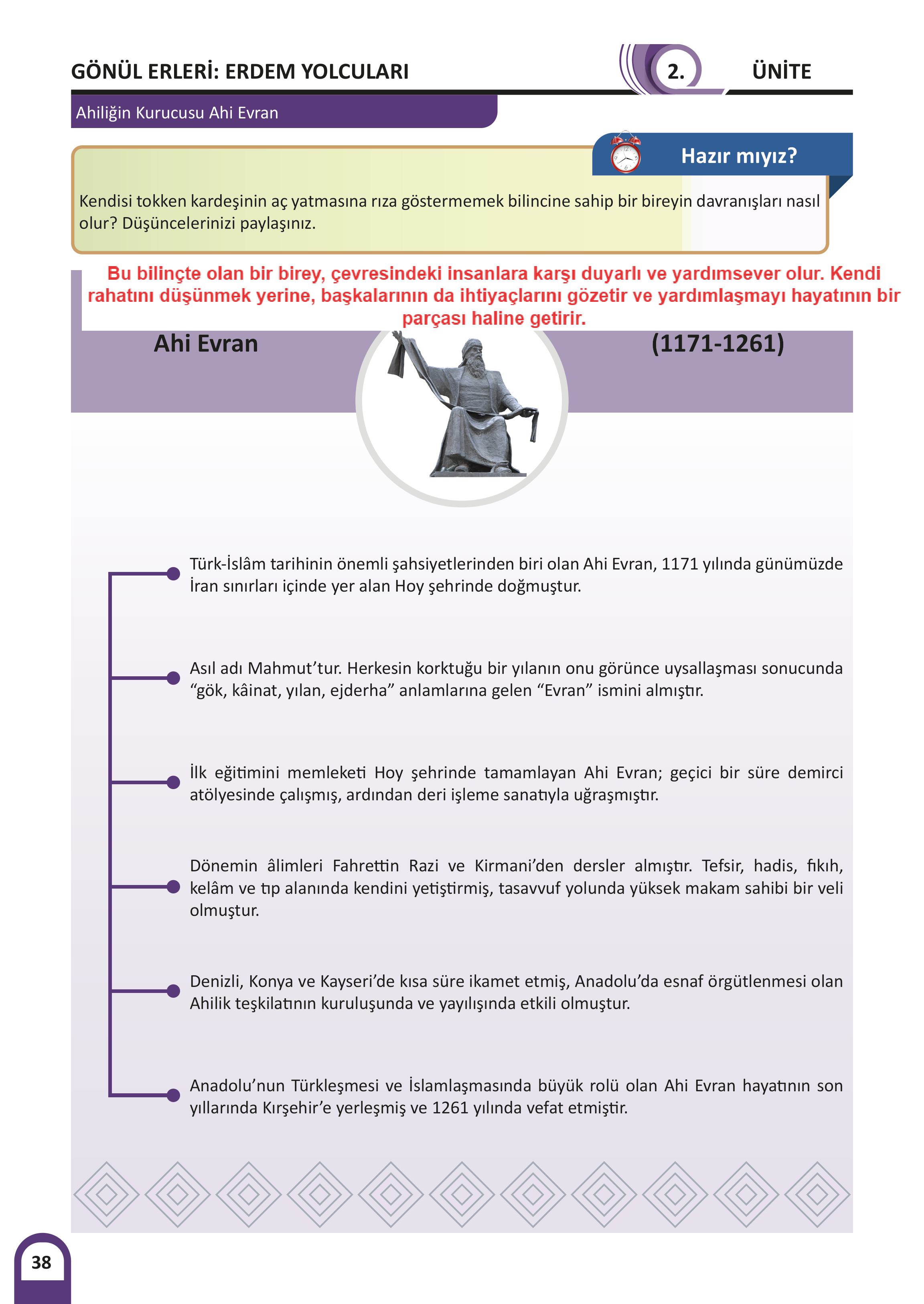 5. Sınıf Meb Yayınları Kültür Ve Medeniyetimize Yön Verenler Ders Kitabı 1. Kitap Sayfa 39 Cevapları 5. Sınıf Meb Yayınları Kültür Ve Medeniyetimize Yön Verenler Ders Kitabı 1. Kitap Sayfa 39 Cevapları