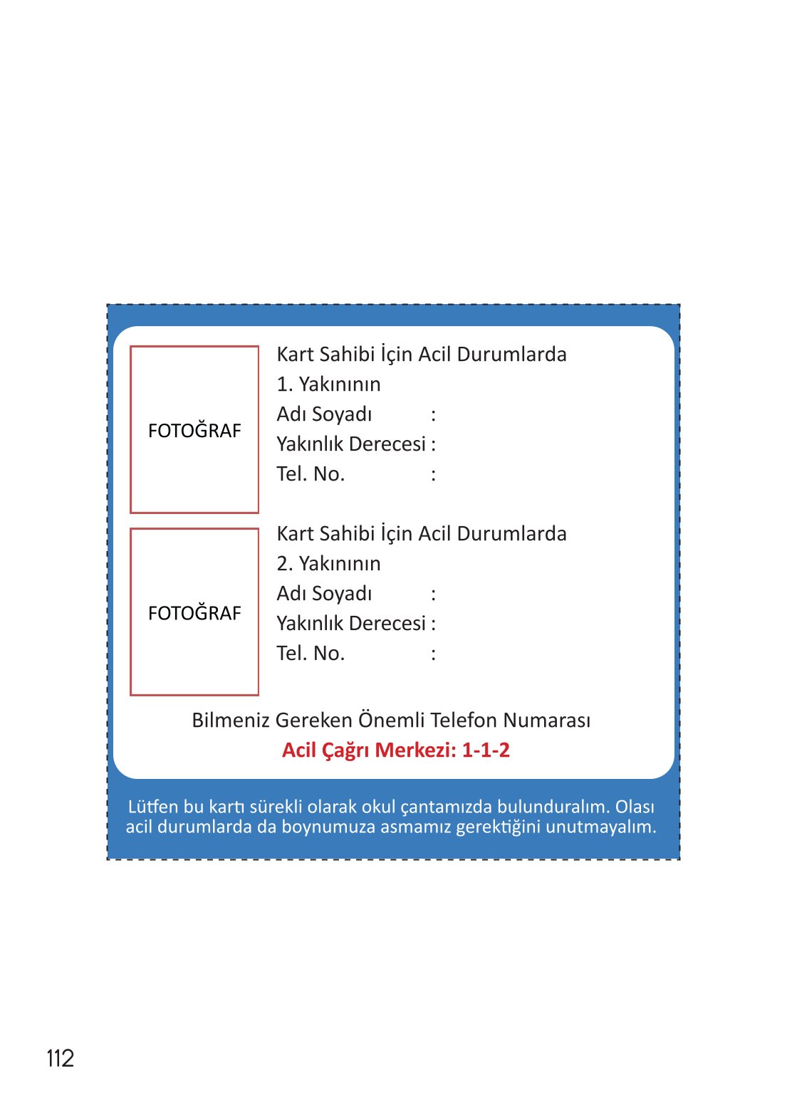 2. Sınıf Hayat Bilgisi 1. Kitap Meb Yayınları Ders Kitabı Sayfa 113 Cevapları