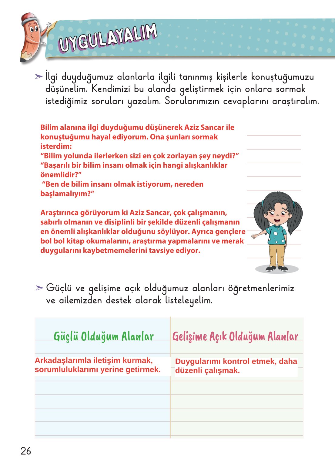 2. Sınıf Hayat Bilgisi 1. Kitap Meb Yayınları Ders Kitabı Sayfa 27 Cevapları