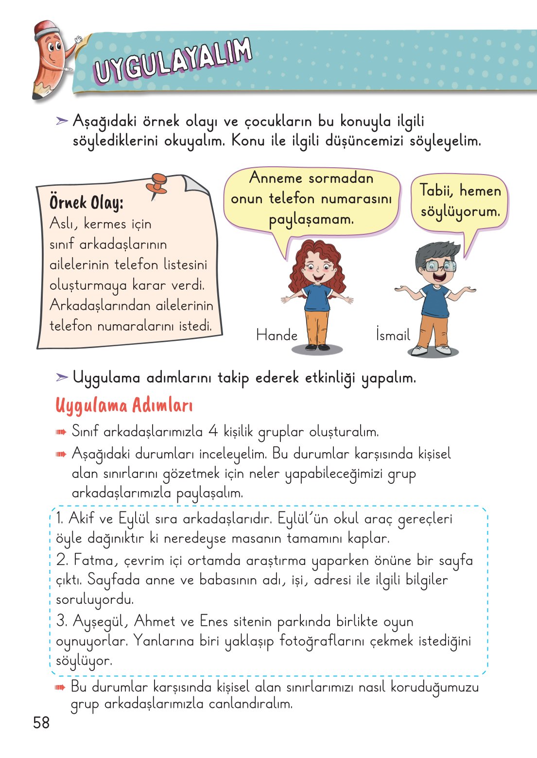 2. Sınıf Hayat Bilgisi 1. Kitap Meb Yayınları Ders Kitabı Sayfa 59 Cevapları