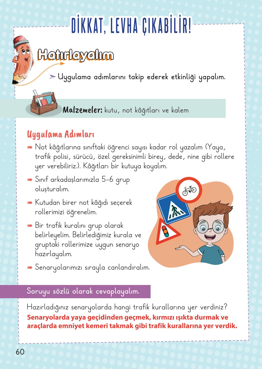 2. Sınıf Hayat Bilgisi 1. Kitap Meb Yayınları Ders Kitabı Sayfa 61 Cevapları