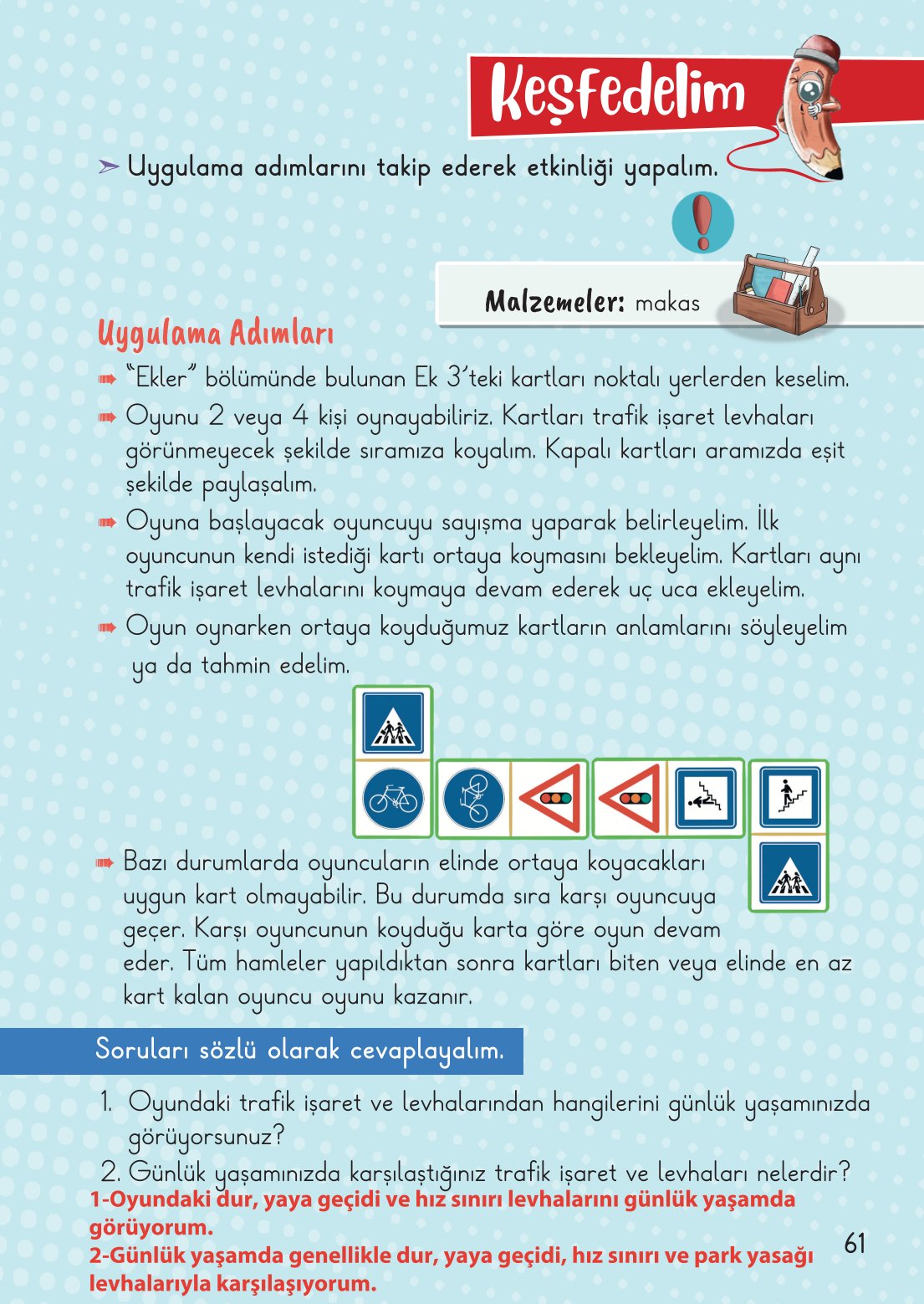 2. Sınıf Hayat Bilgisi 1. Kitap Meb Yayınları Ders Kitabı Sayfa 62 Cevapları