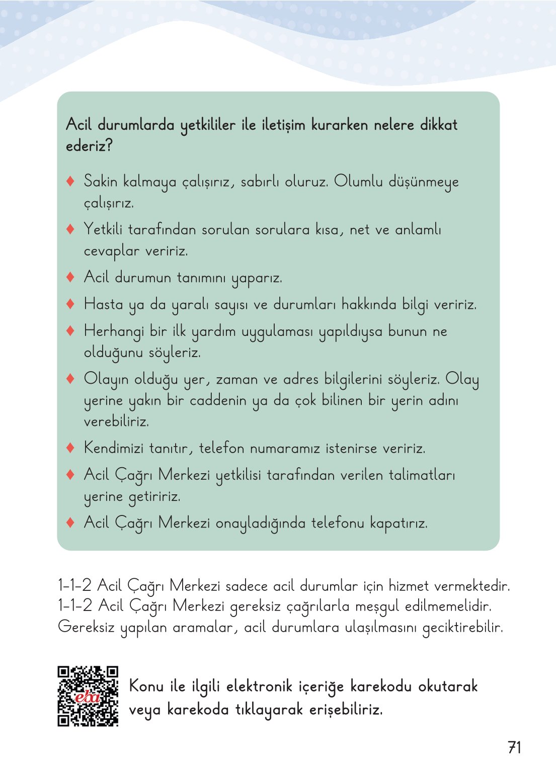 2. Sınıf Hayat Bilgisi 1. Kitap Meb Yayınları Ders Kitabı Sayfa 72 Cevapları