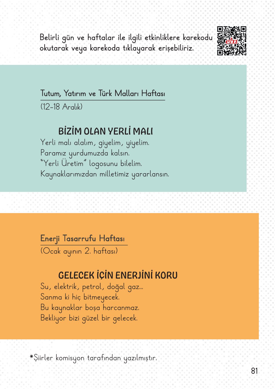 2. Sınıf Hayat Bilgisi 1. Kitap Meb Yayınları Ders Kitabı Sayfa 82 Cevapları