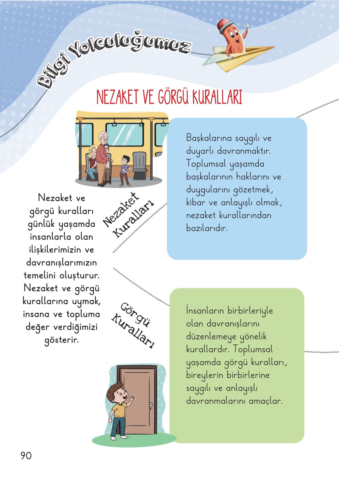 2. Sınıf Hayat Bilgisi 1. Kitap Meb Yayınları Ders Kitabı Sayfa 91 Cevapları