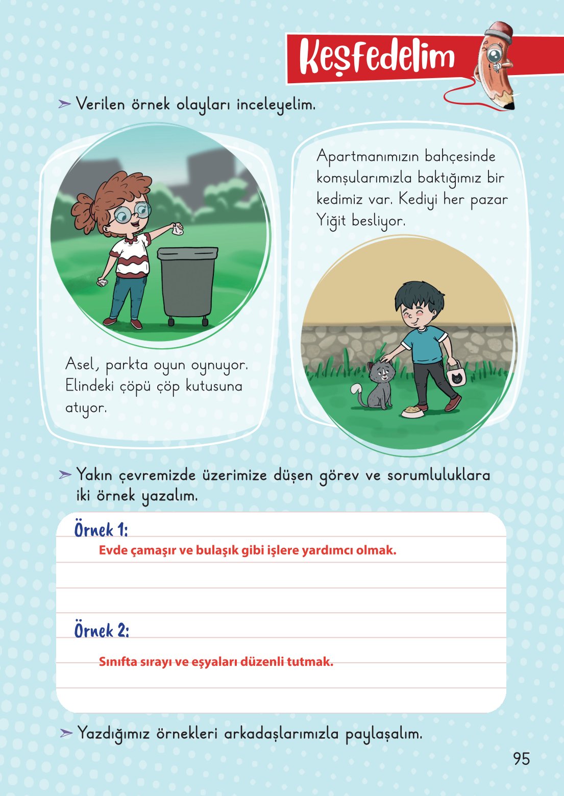 2. Sınıf Hayat Bilgisi 1. Kitap Meb Yayınları Ders Kitabı Sayfa 96 Cevapları
