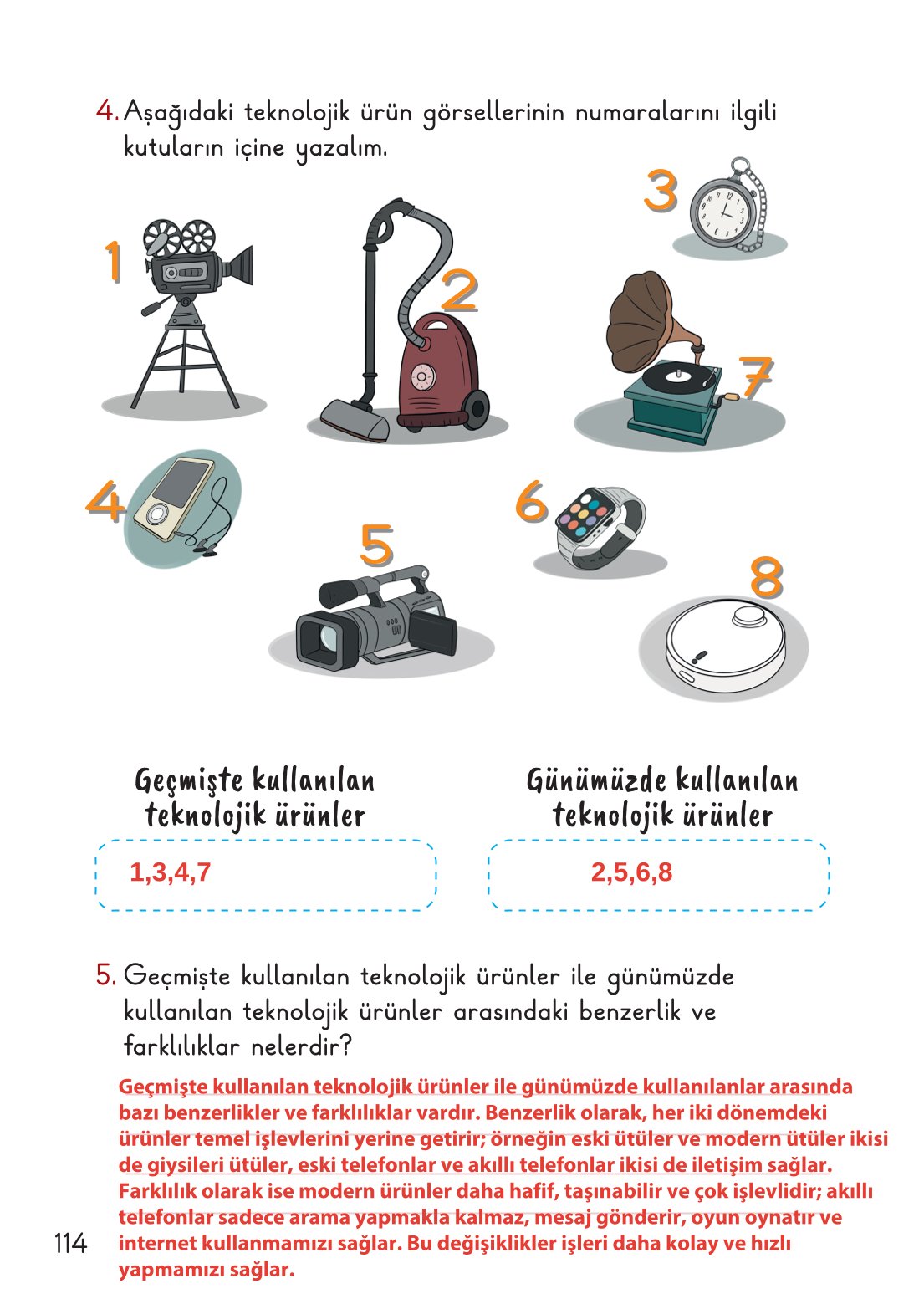2. Sınıf Hayat Bilgisi 2. Kitap Meb Yayınları Ders Kitabı Sayfa 115 Cevapları