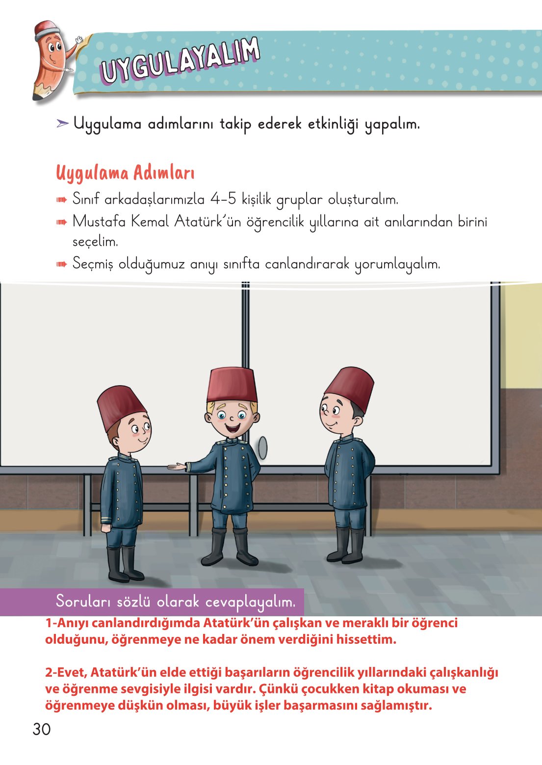 2. Sınıf Hayat Bilgisi 2. Kitap Meb Yayınları Ders Kitabı Sayfa 31 Cevapları