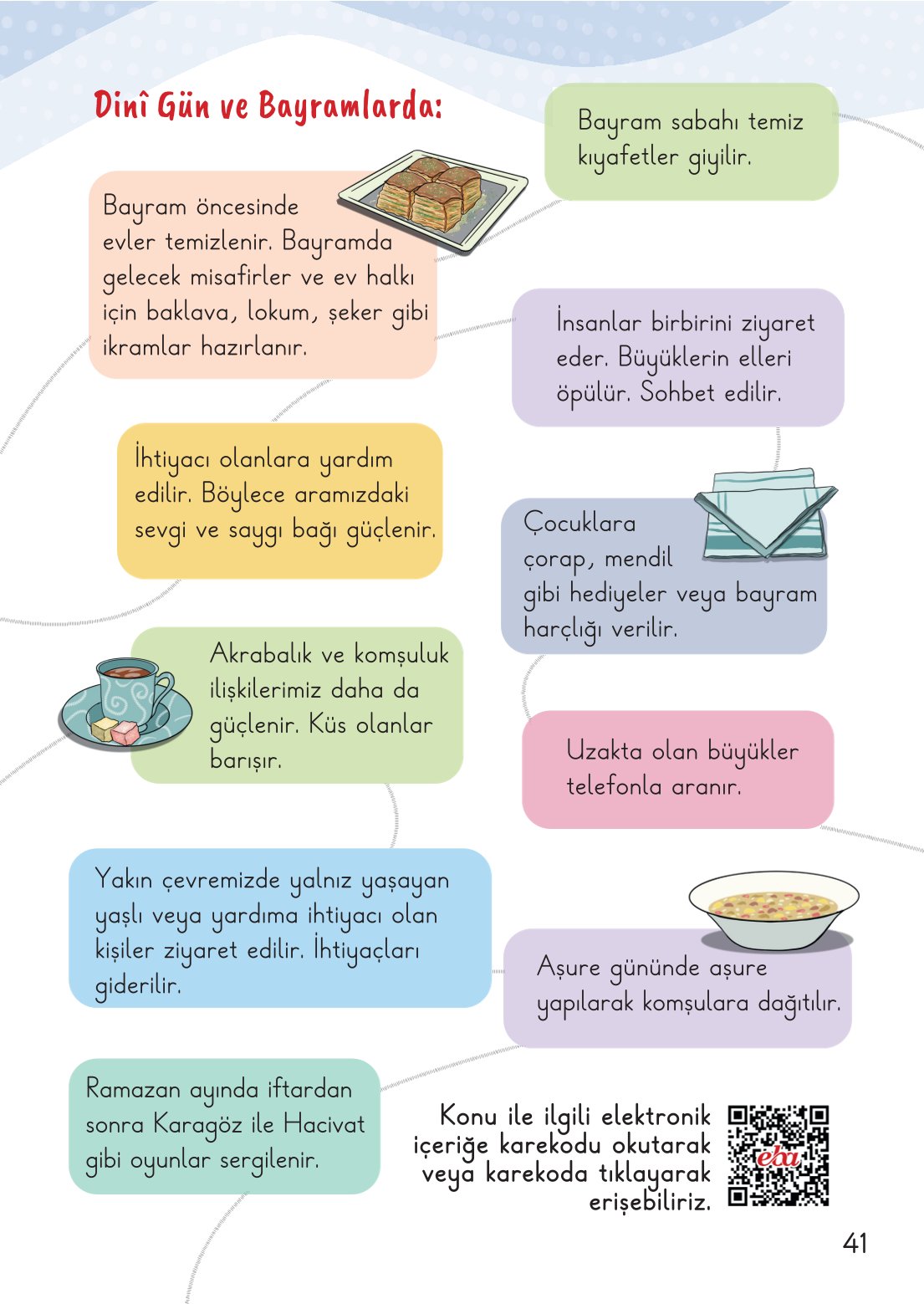 2. Sınıf Hayat Bilgisi 2. Kitap Meb Yayınları Ders Kitabı Sayfa 42 Cevapları