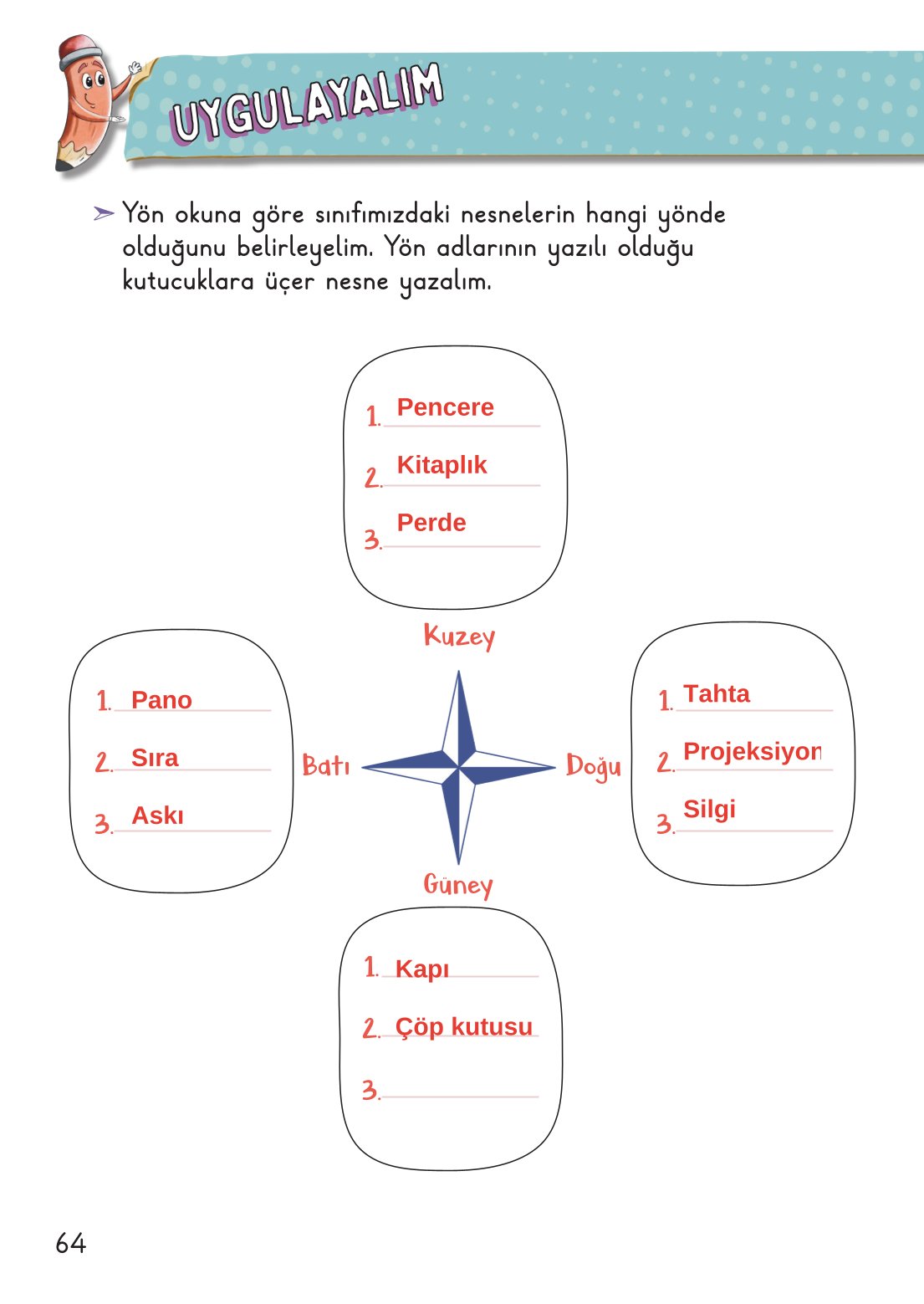 2. Sınıf Hayat Bilgisi 2. Kitap Meb Yayınları Ders Kitabı Sayfa 65 Cevapları