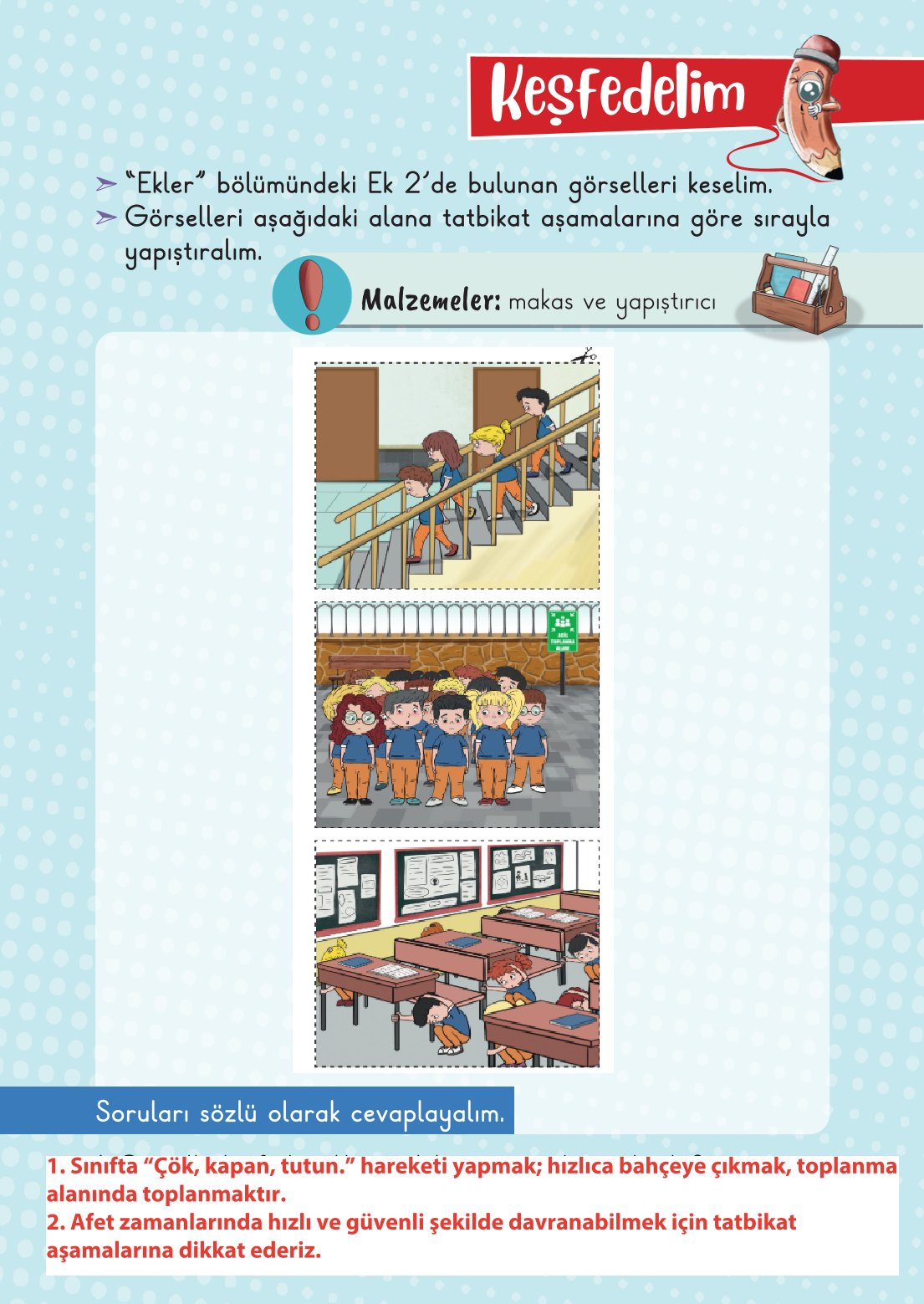 2. Sınıf Hayat Bilgisi 2. Kitap Meb Yayınları Ders Kitabı Sayfa 70 Cevapları