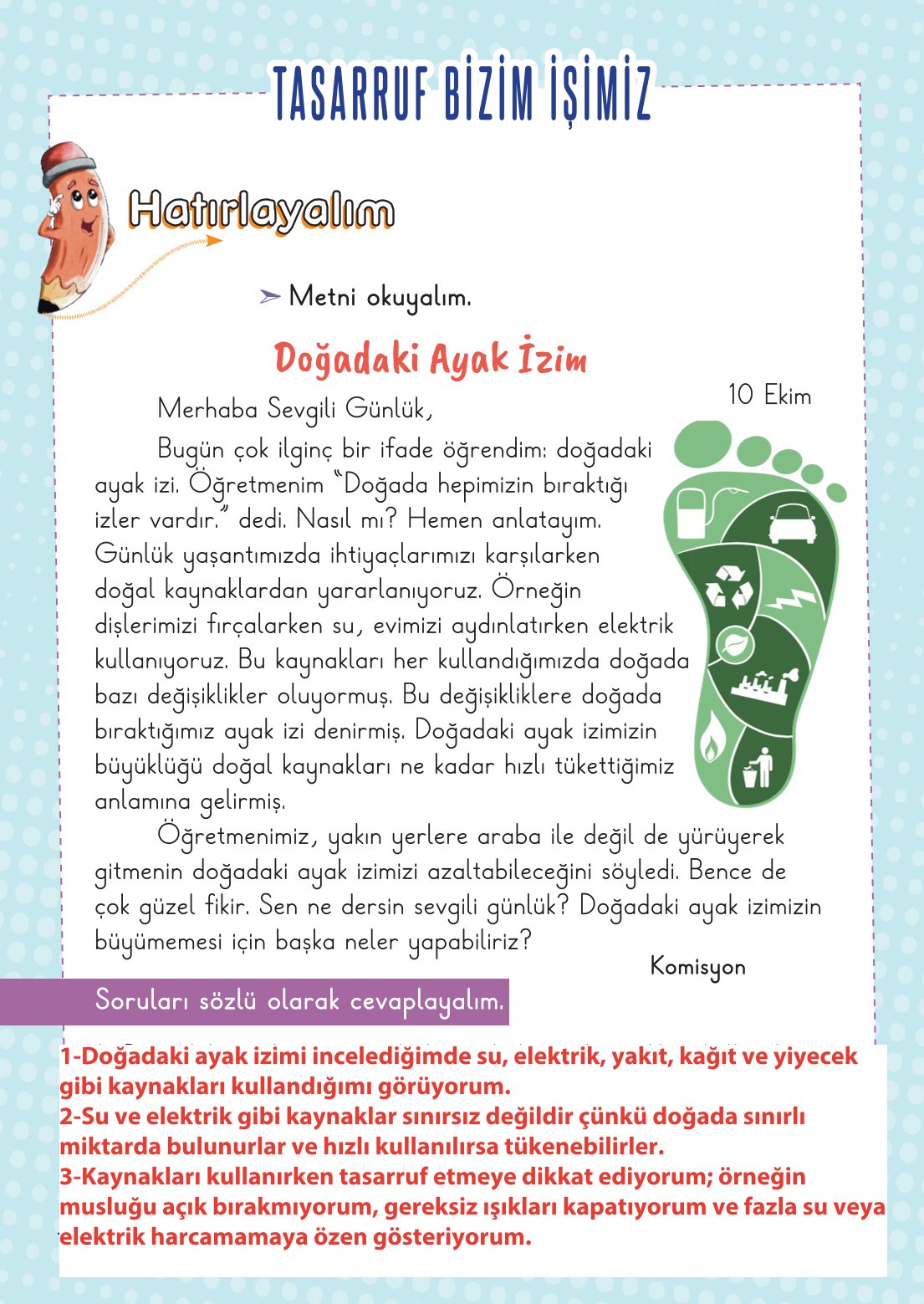 2. Sınıf Hayat Bilgisi 2. Kitap Meb Yayınları Ders Kitabı Sayfa 77 Cevapları