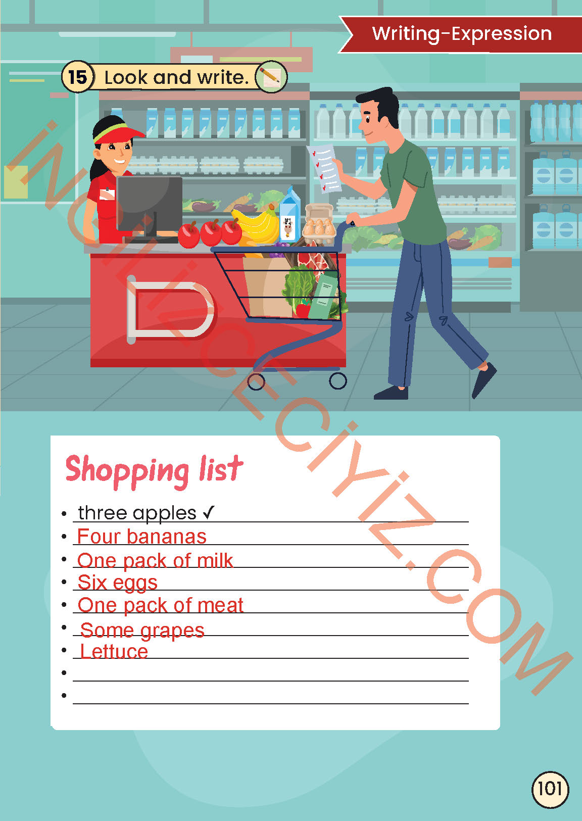 2. Sınıf İngilizce Meb Yayınları Kitabı Sayfa 101 Cevapları