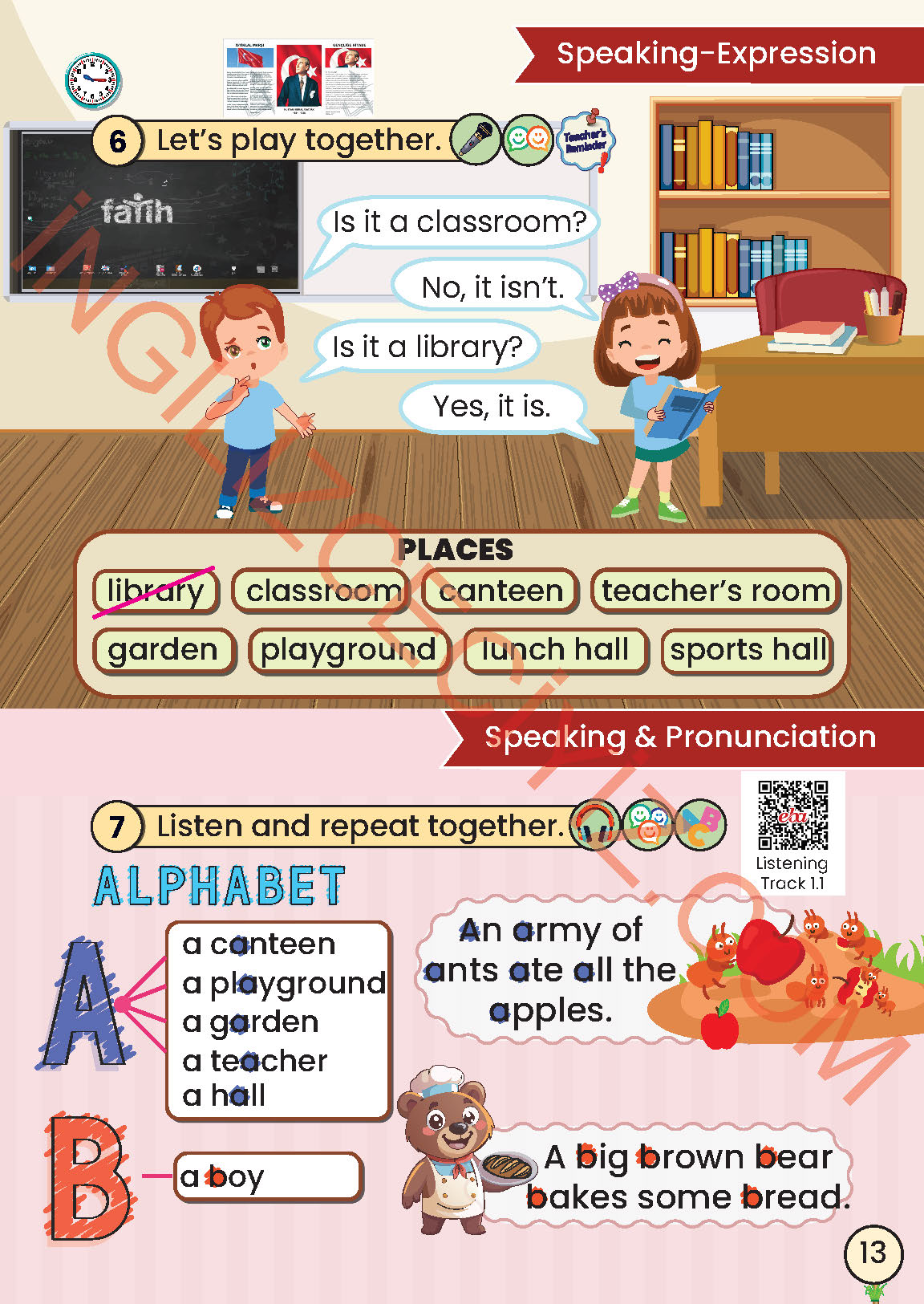 2. Sınıf İngilizce Meb Yayınları Kitabı Sayfa 13 Cevapları