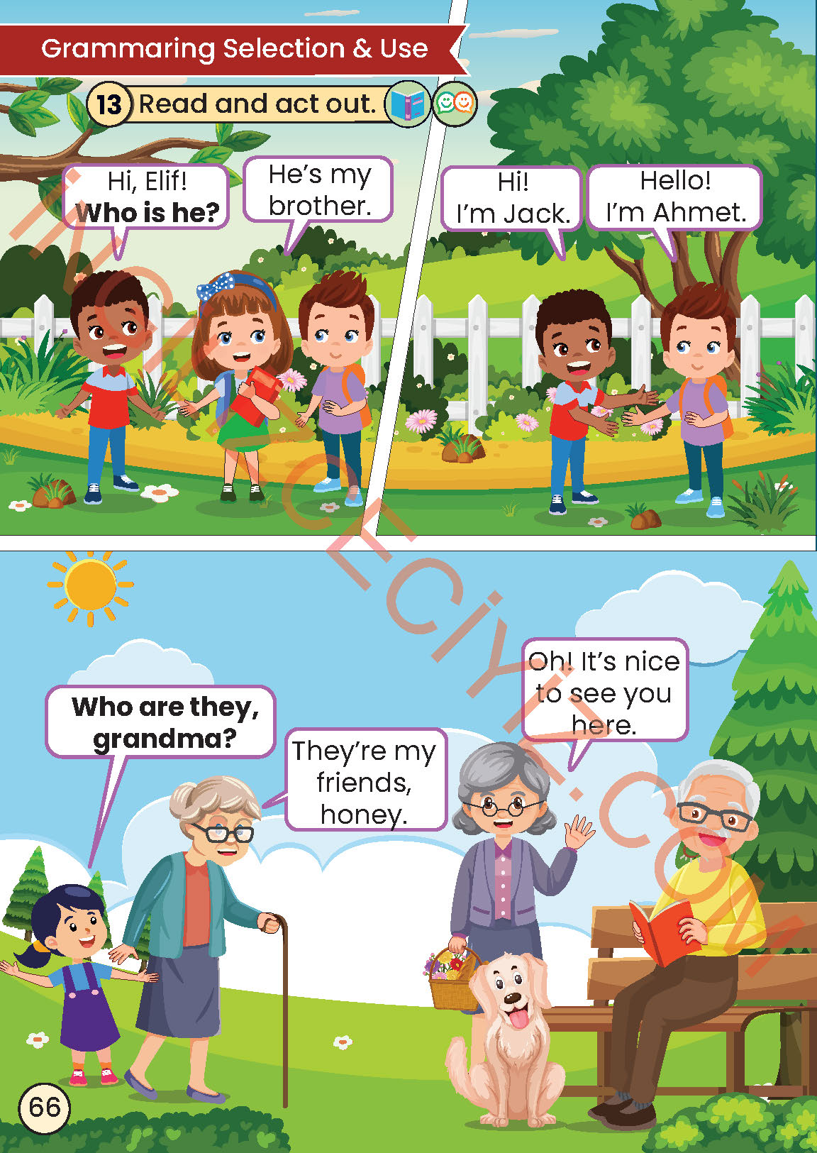 2. Sınıf İngilizce Meb Yayınları Kitabı Sayfa 66 Cevapları