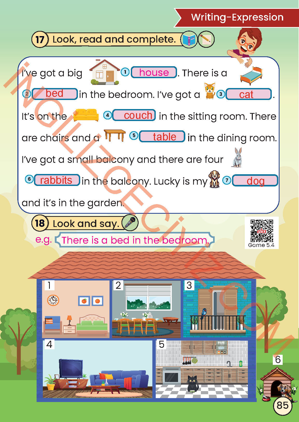 2. Sınıf İngilizce Meb Yayınları Kitabı Sayfa 85 Cevapları