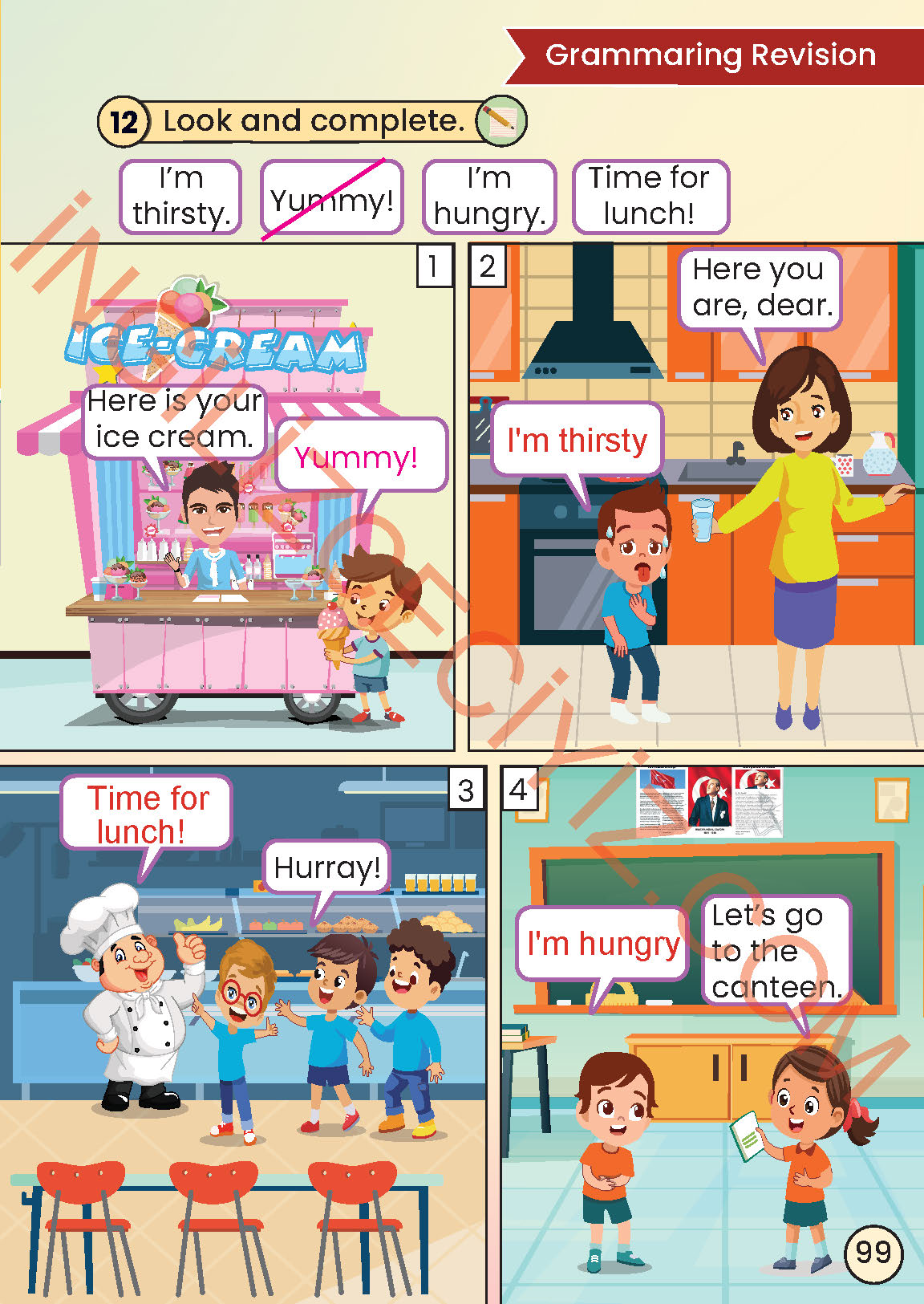 2. Sınıf İngilizce Meb Yayınları Kitabı Sayfa 99 Cevapları