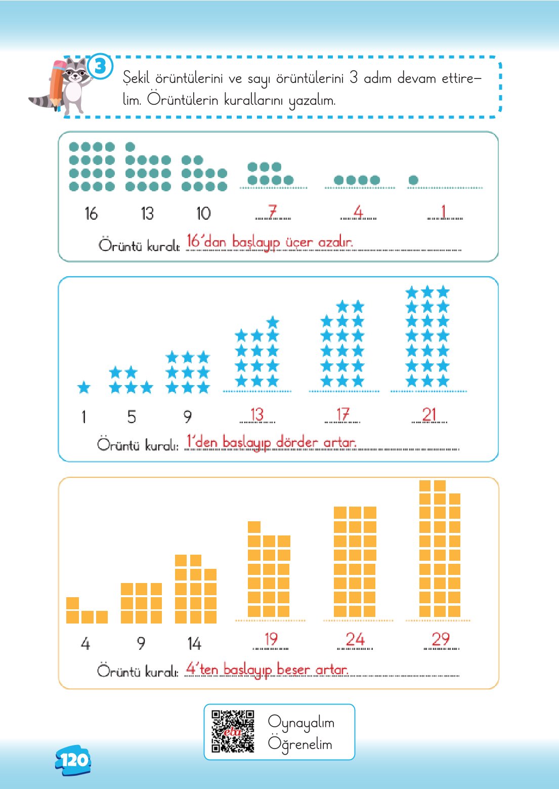 2. Sınıf Matematik 1. Kitap Meb Yayınları Ders Kitabı Sayfa 120 Cevapları