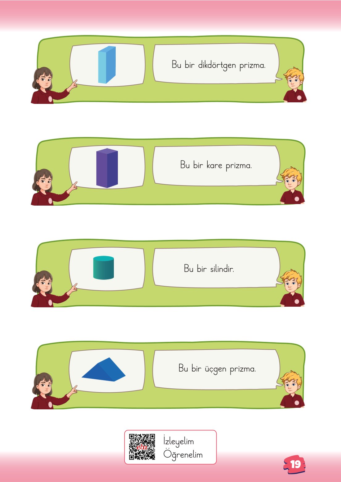 2. Sınıf Matematik 1. Kitap Meb Yayınları Ders Kitabı Sayfa 19 Cevapları
