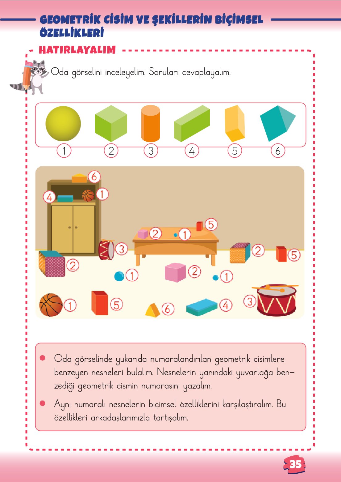2. Sınıf Matematik 1. Kitap Meb Yayınları Ders Kitabı Sayfa 35 Cevapları