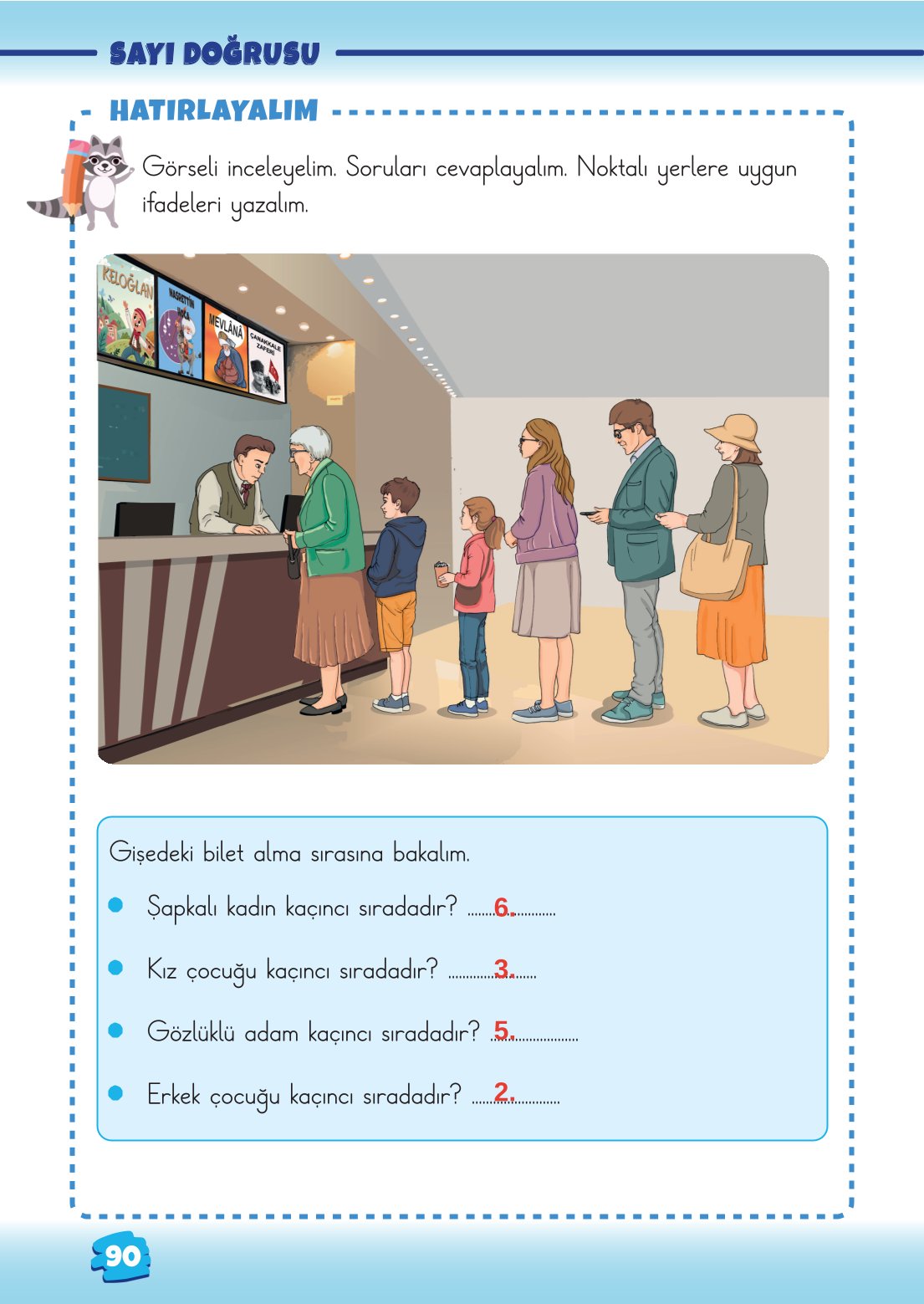 2. Sınıf Matematik 1. Kitap Meb Yayınları Ders Kitabı Sayfa 90 Cevapları