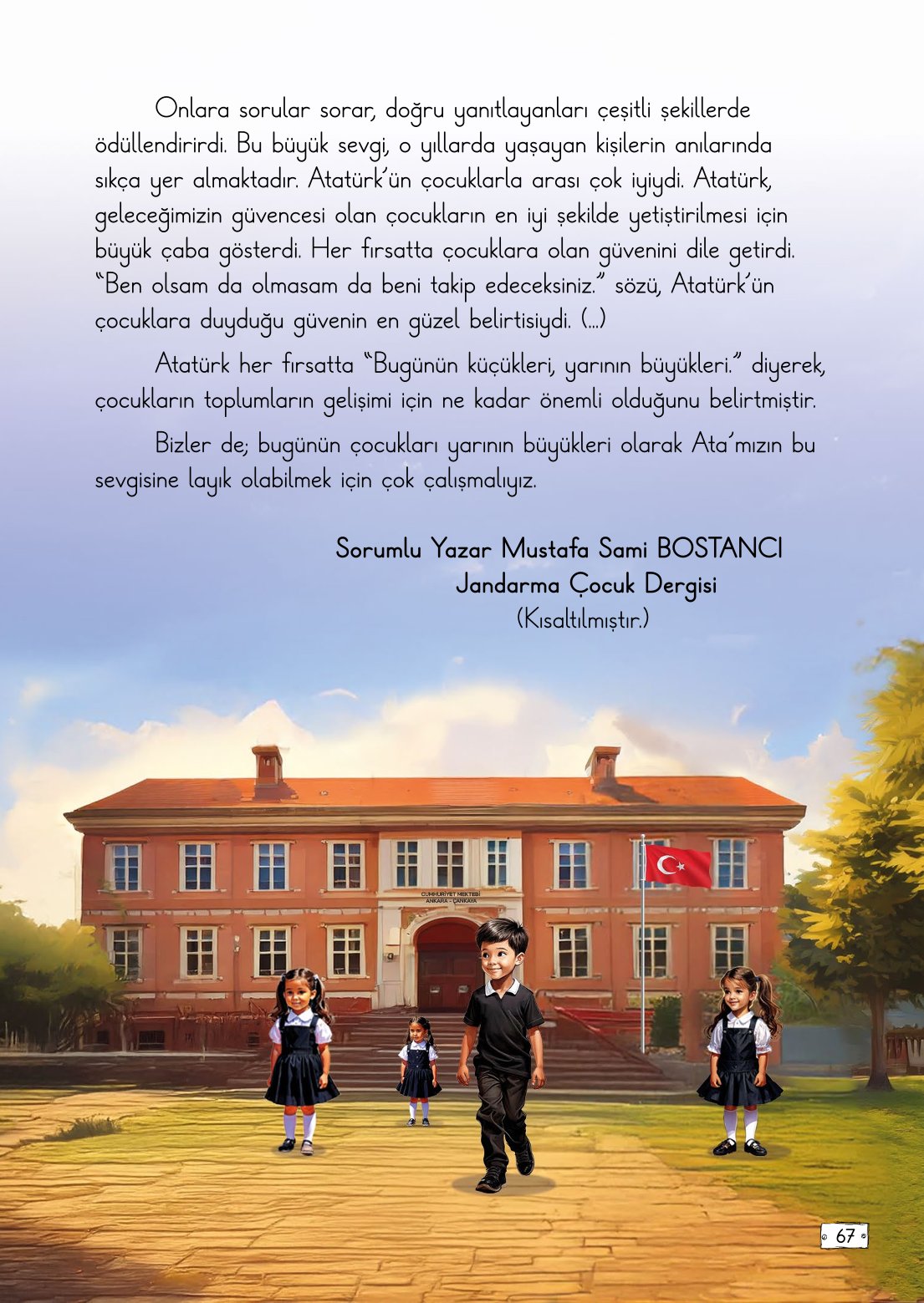 2. Sınıf Türkçe 1. Kitap Meb Yayınları Ders Kitabı Sayfa 67 Cevapları