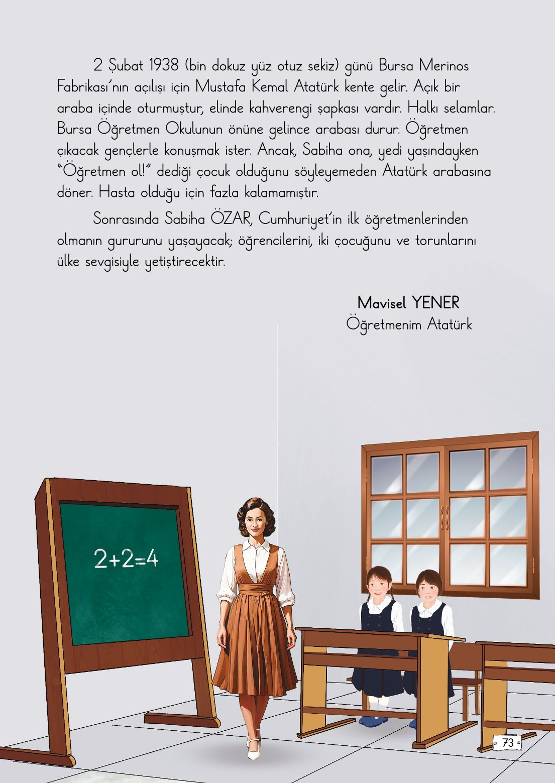 2. Sınıf Türkçe 1. Kitap Meb Yayınları Ders Kitabı Sayfa 73 Cevapları