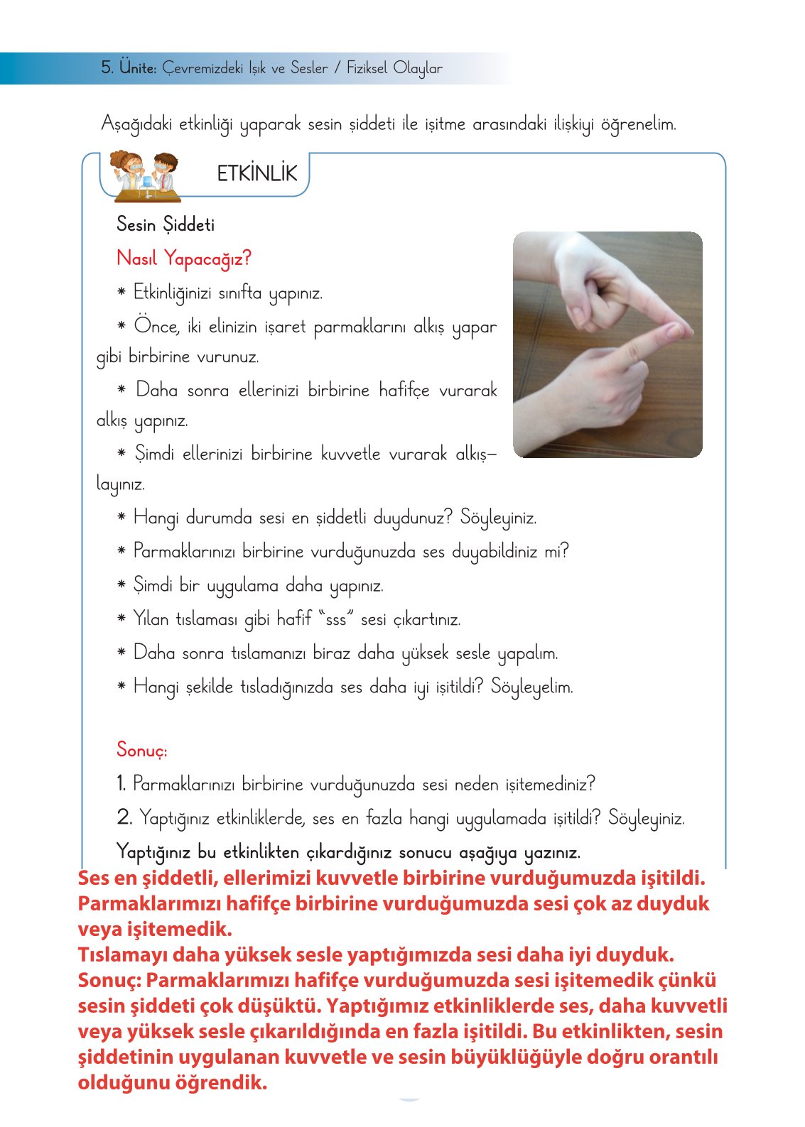 3. Sınıf Fen Bilimleri Cem Yayınları Ders Kitabı Sayfa 164 Cevapları