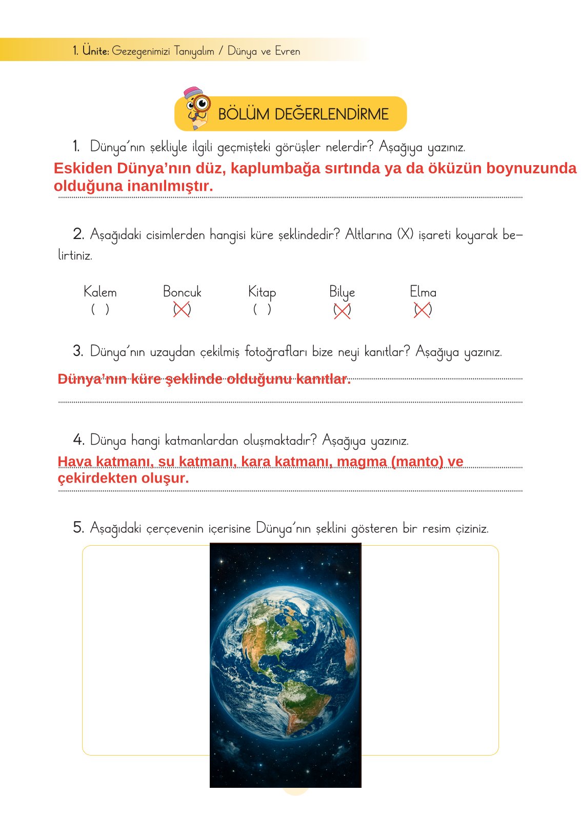 3. Sınıf Fen Bilimleri Cem Yayınları Ders Kitabı Sayfa 22 Cevapları