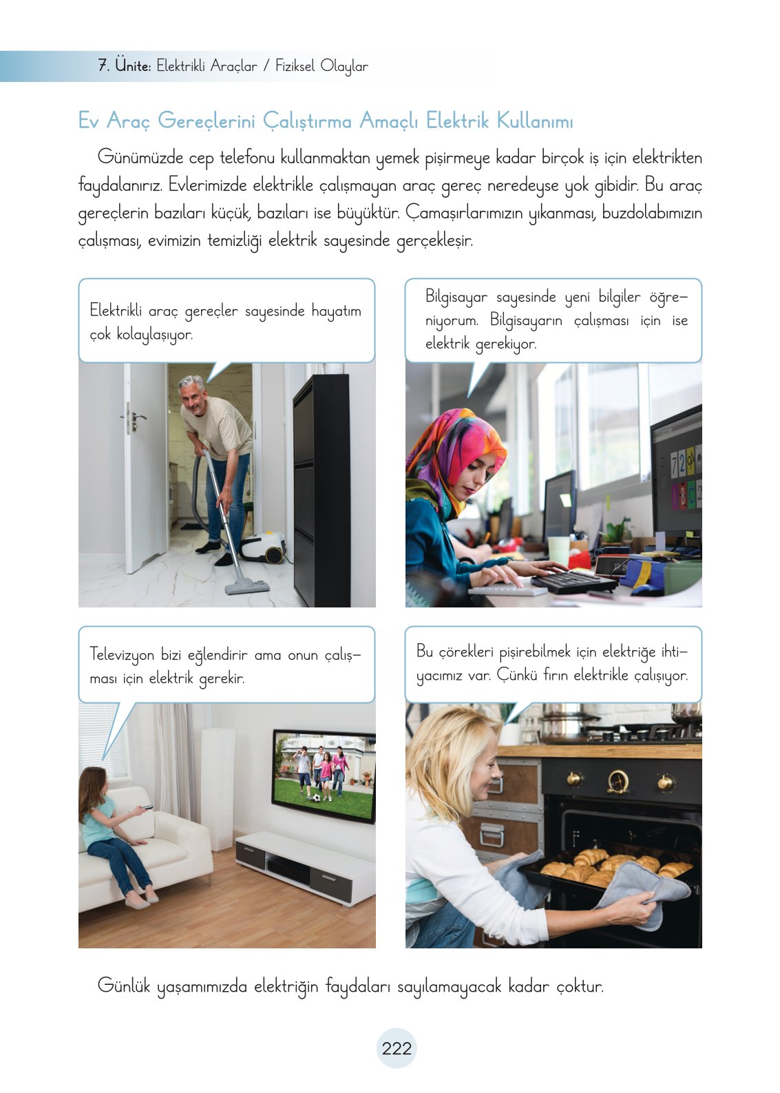 3. Sınıf Fen Bilimleri Cem Yayınları Ders Kitabı Sayfa 222 Cevapları