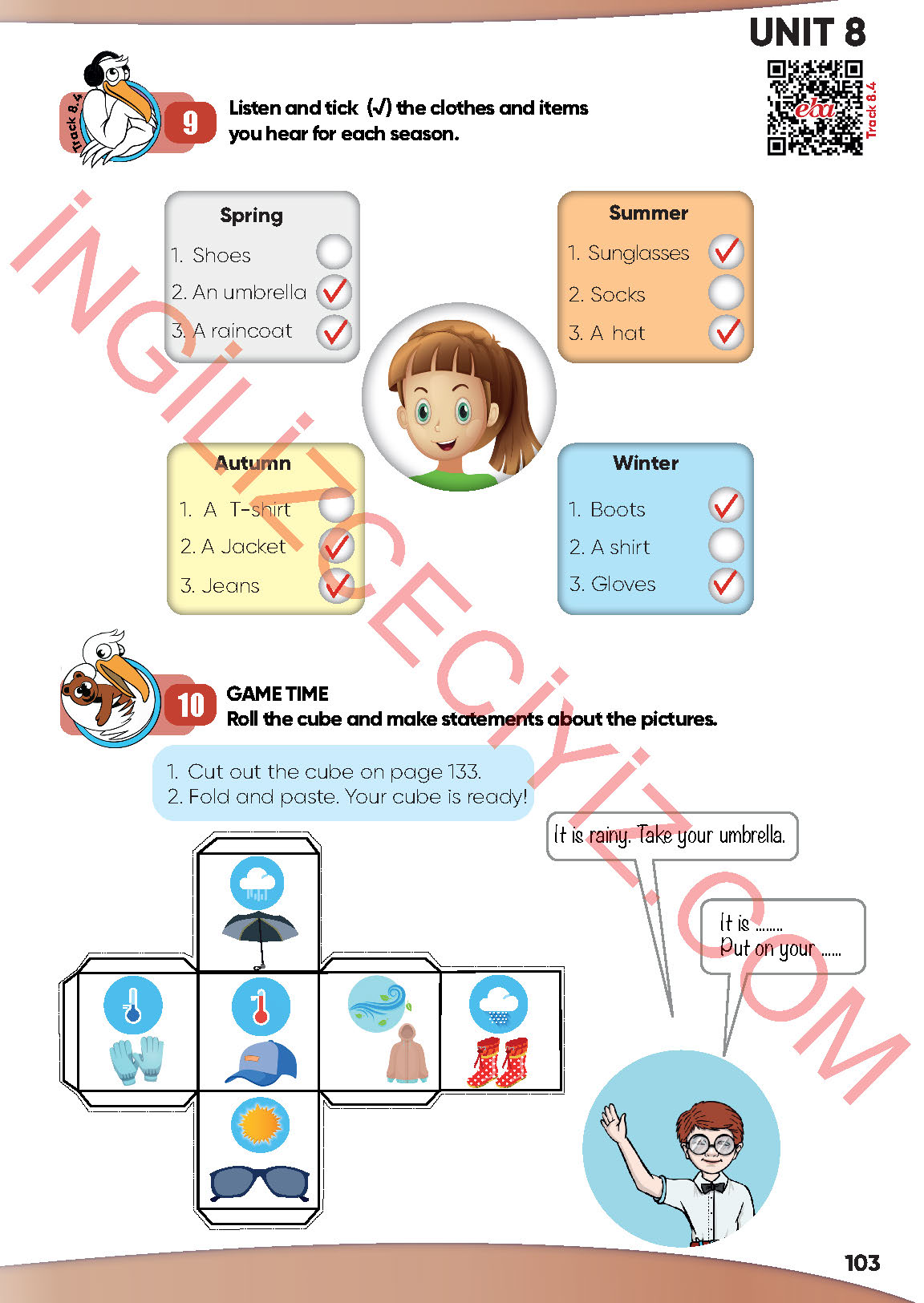 4. Sınıf İngilizce Meb Yayınları Kitabı Sayfa 103 Cevapları 4. Sınıf İngilizce Meb Yayınları Kitabı Sayfa 103 Cevapları