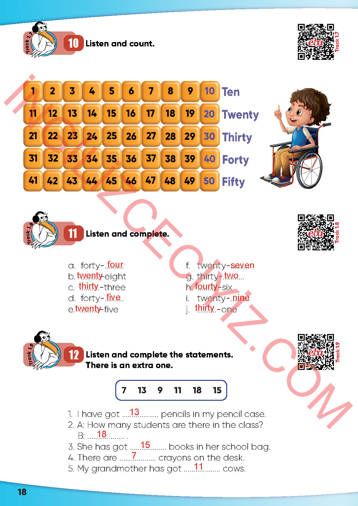 4. Sınıf İngilizce Meb Yayınları Kitabı Sayfa 18 Cevapları 4. Sınıf İngilizce Meb Yayınları Kitabı Sayfa 18 Cevapları
