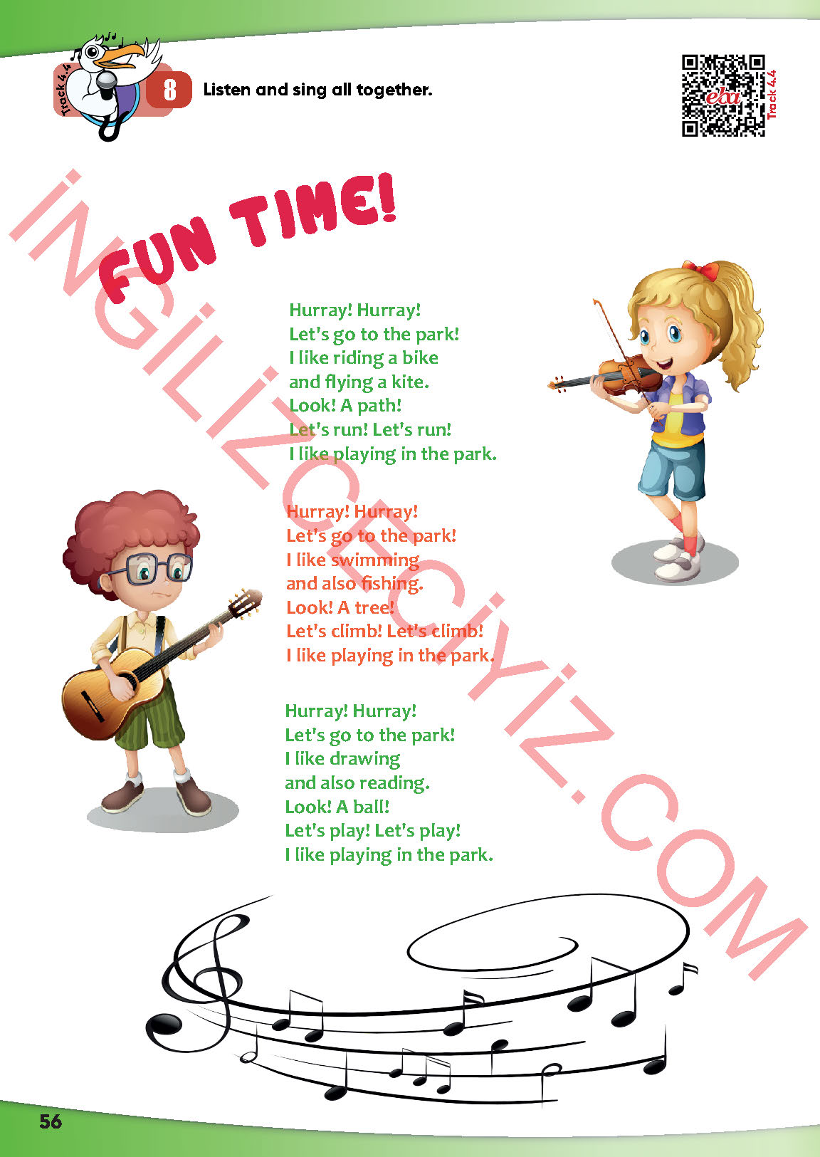 4. Sınıf İngilizce Meb Yayınları Kitabı Sayfa 56 Cevapları 4. Sınıf İngilizce Meb Yayınları Kitabı Sayfa 56 Cevapları