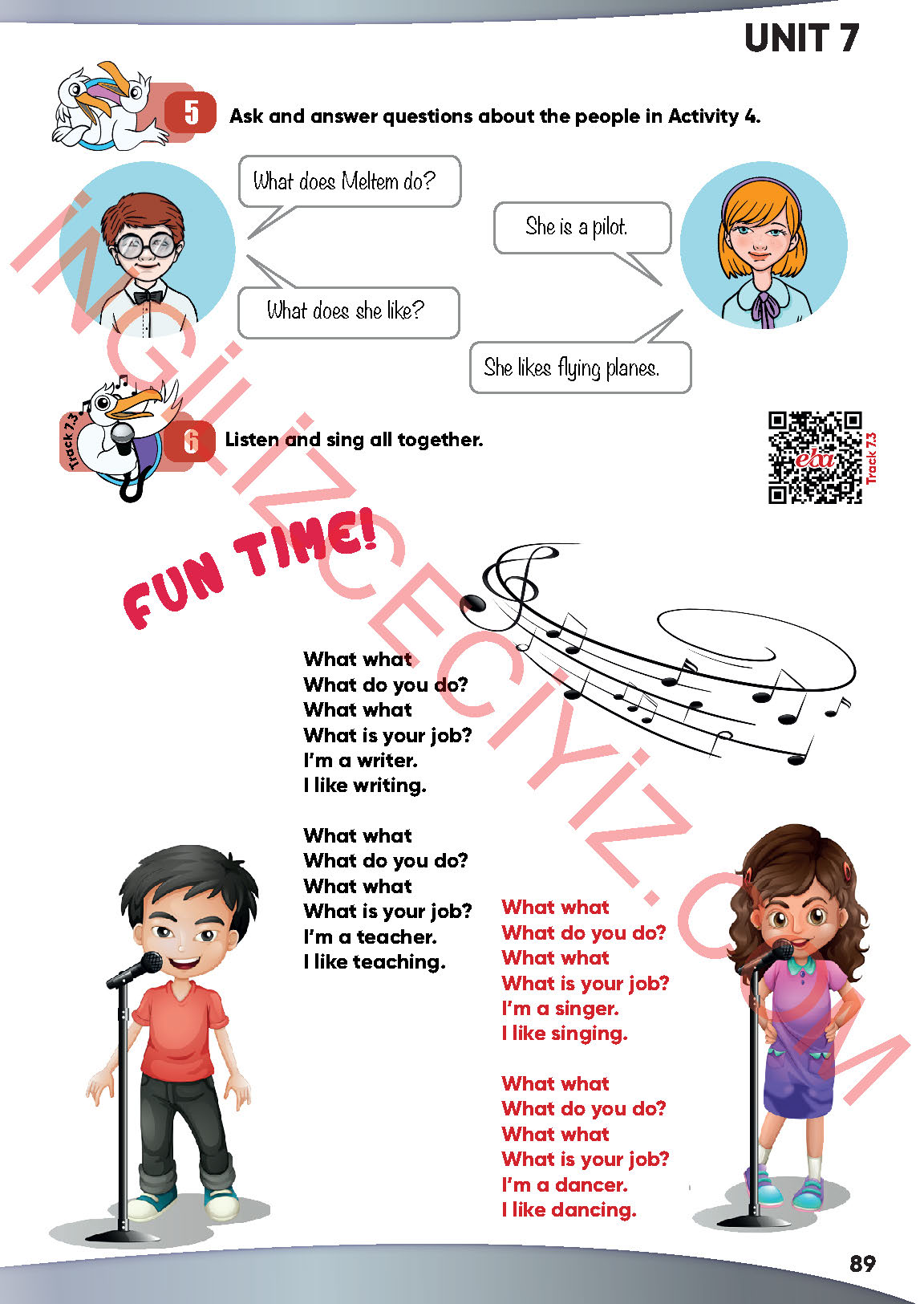 4. Sınıf İngilizce Meb Yayınları Kitabı Sayfa 89 Cevapları 4. Sınıf İngilizce Meb Yayınları Kitabı Sayfa 89 Cevapları