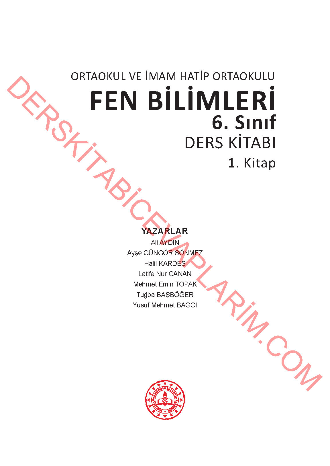 6. Sınıf Fen Bilgisi 1. Kitap Meb Yayınları Ders Kitabı Sayfa 1 Cevapları