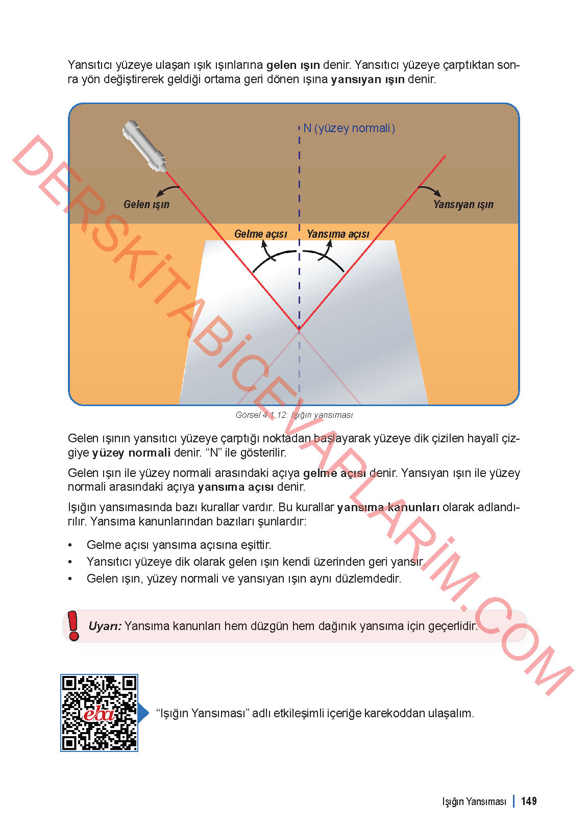6. Sınıf Fen Bilgisi 1. Kitap Meb Yayınları Ders Kitabı Sayfa 149 Cevapları