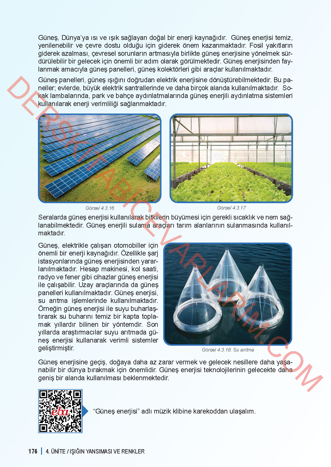 6. Sınıf Fen Bilgisi 1. Kitap Meb Yayınları Ders Kitabı Sayfa 176 Cevapları