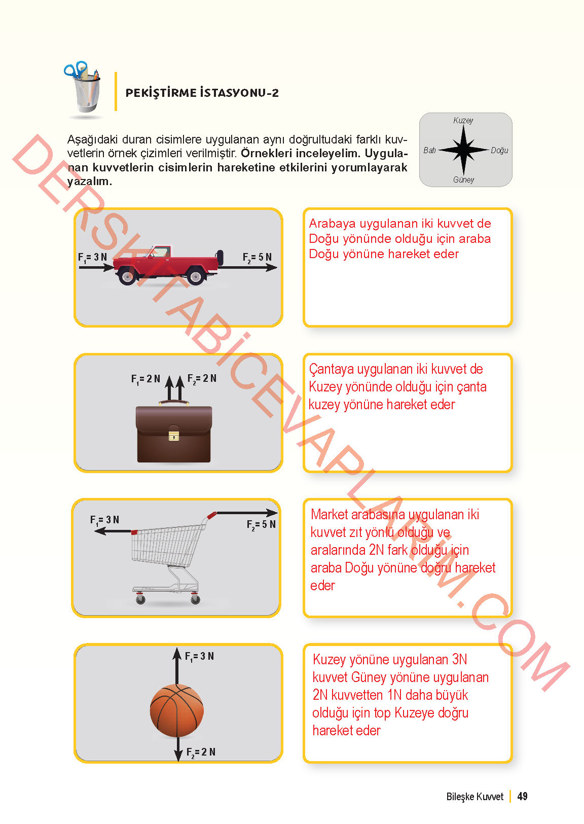 6. Sınıf Fen Bilgisi 1. Kitap Meb Yayınları Ders Kitabı Sayfa 49 Cevapları
