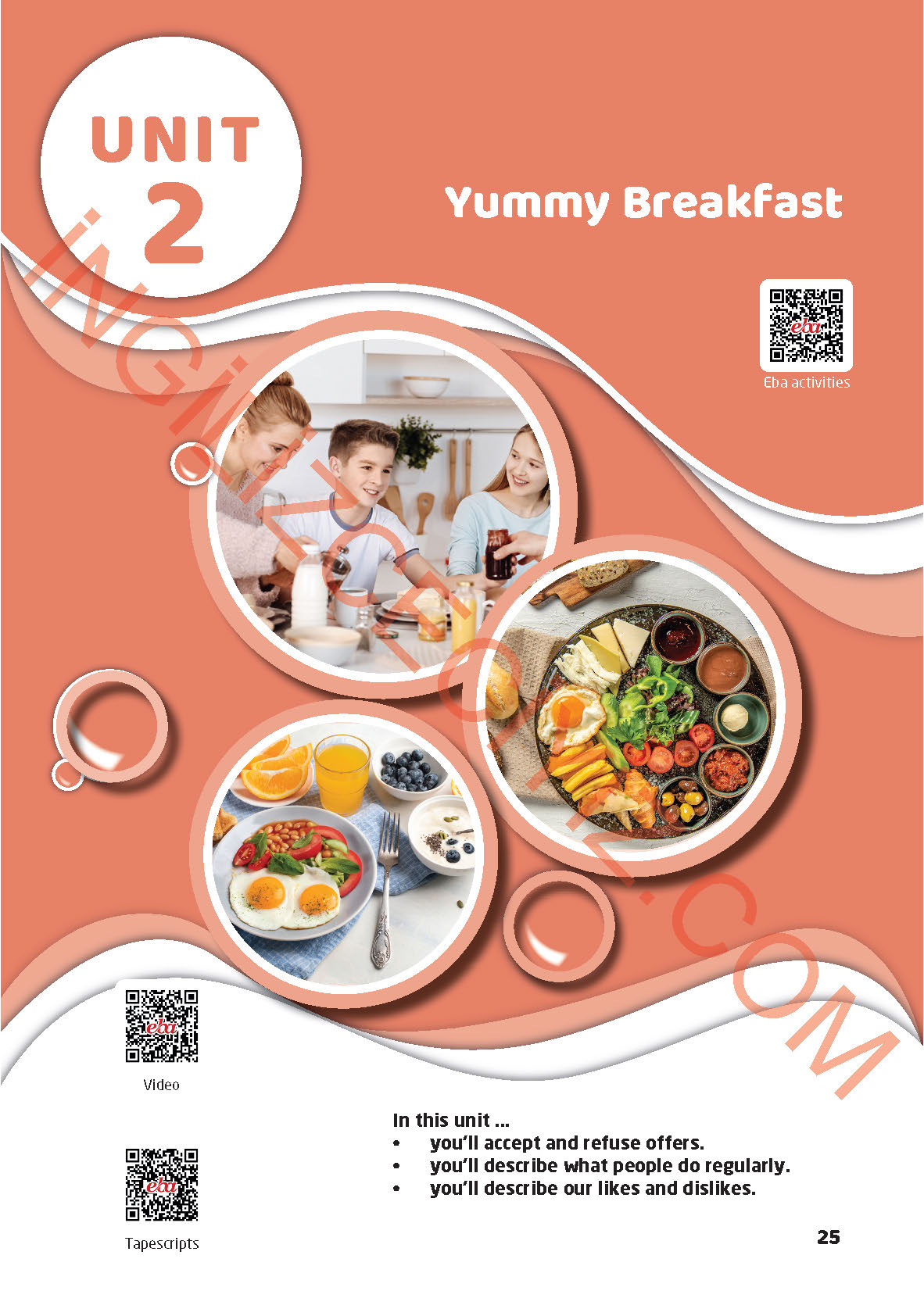 6. Sınıf İngilizce Özgün Yayınları Kitabı Sayfa 25 Cevapları