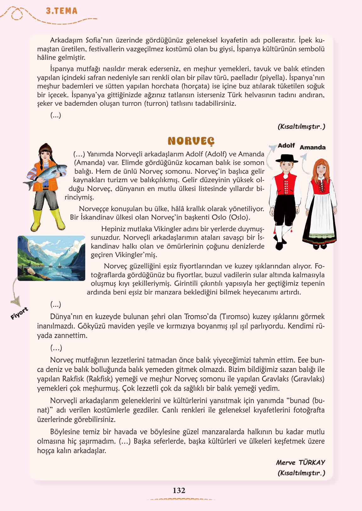 6. Sınıf Türkçe 1. Kitap Meb Yayınları Ders Kitabı Sayfa 133 Cevapları