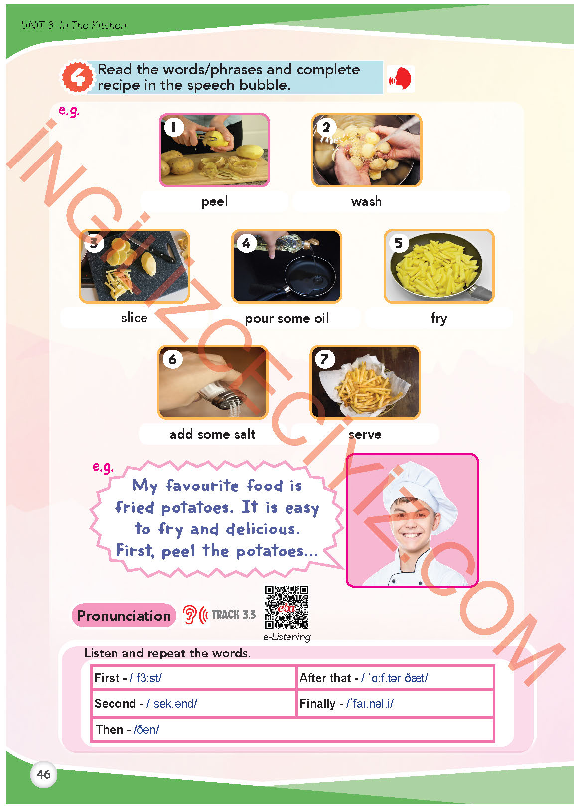 8. Sınıf İngilizce Meb Yayınları Kitabı Sayfa 46 Cevapları