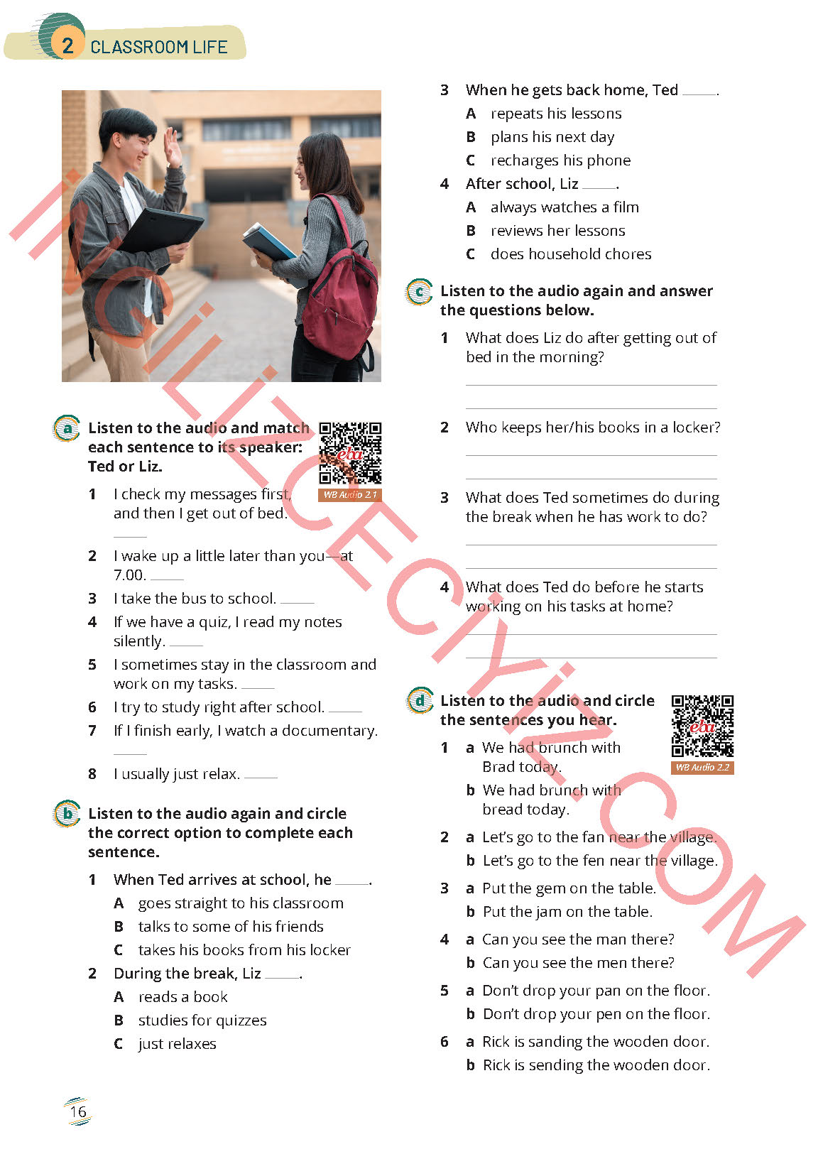 9. Sınıf İngilizce Meb Yayınları Çalışma Kitabı Sayfa 16 Cevapları 9. Sınıf İngilizce Meb Yayınları Çalışma Kitabı Sayfa 16 Cevapları