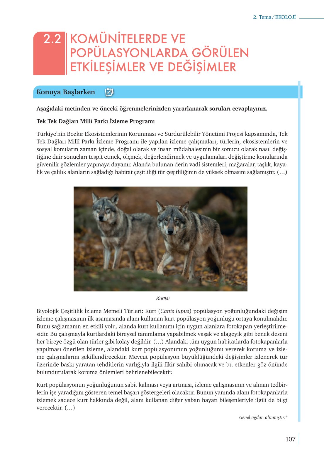 10. Sınıf Meb Yayınları Biyoloji Ders Kitabı Sayfa 107 Cevapları 10. Sınıf Meb Yayınları Biyoloji Ders Kitabı Sayfa 107 Cevapları