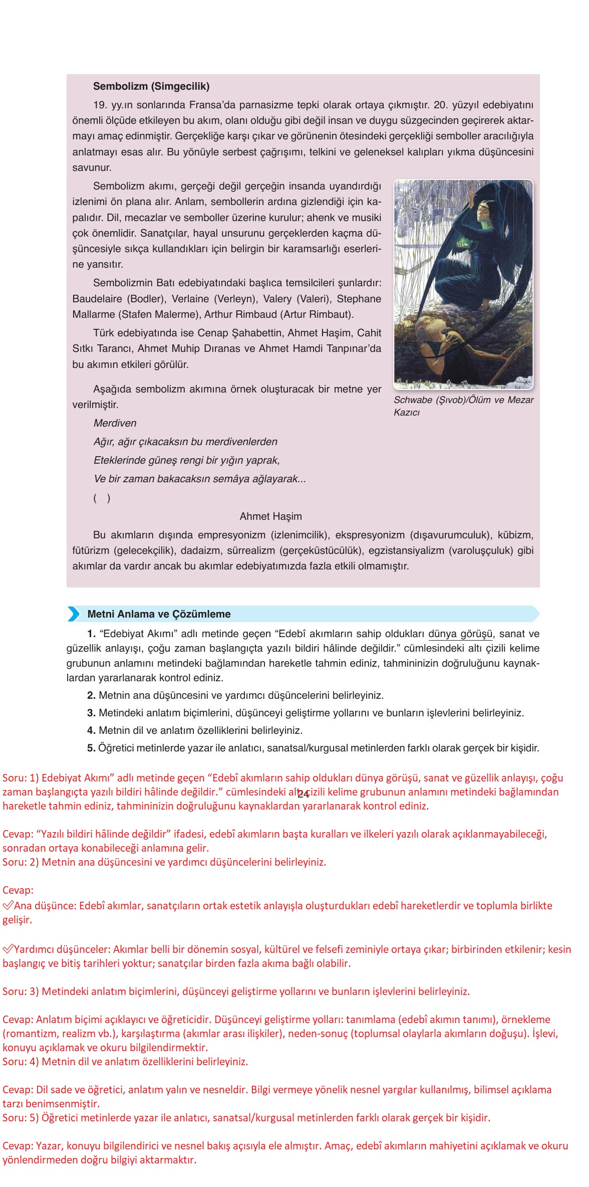 11. Sınıf Ata Yayıncılık Türk Dili Ve Edebiyatı Ders Kitabı Sayfa 24 Cevapları 11. Sınıf Ata Yayıncılık Türk Dili Ve Edebiyatı Ders Kitabı Sayfa 24 Cevapları