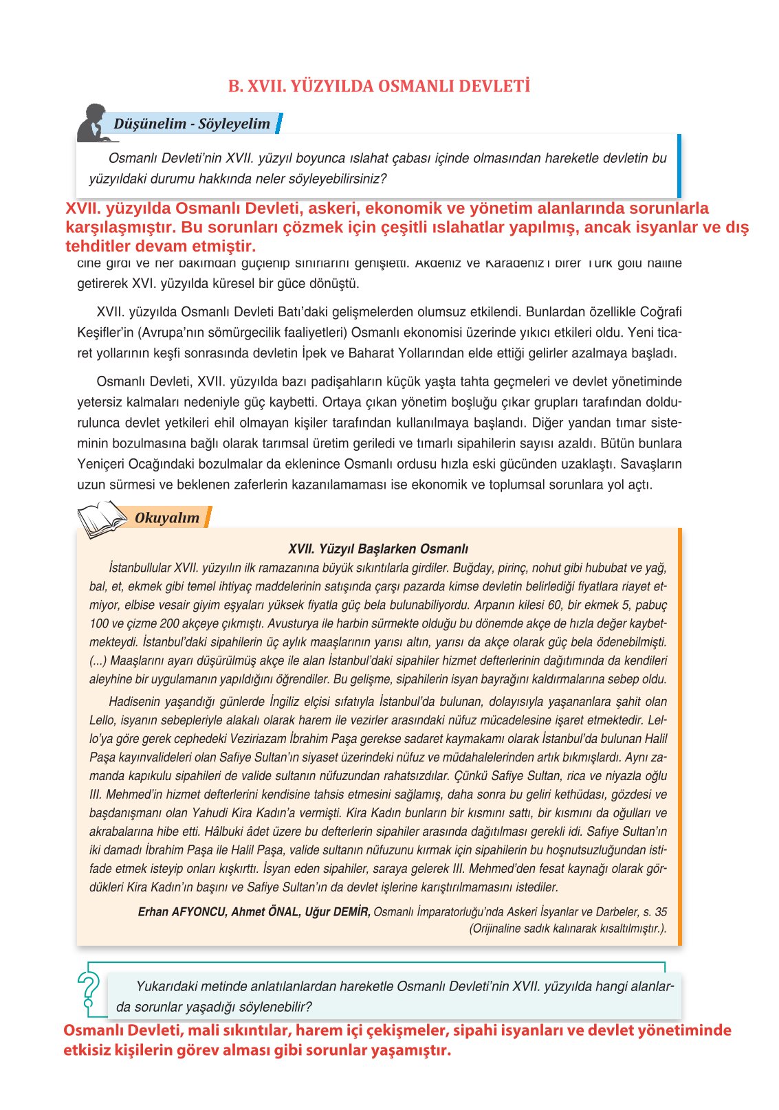 11. Sınıf Ders Destek Yayınları Tarih Ders Kitabı Sayfa 17 Cevapları 11. Sınıf Ders Destek Yayınları Tarih Ders Kitabı Sayfa 17 Cevapları