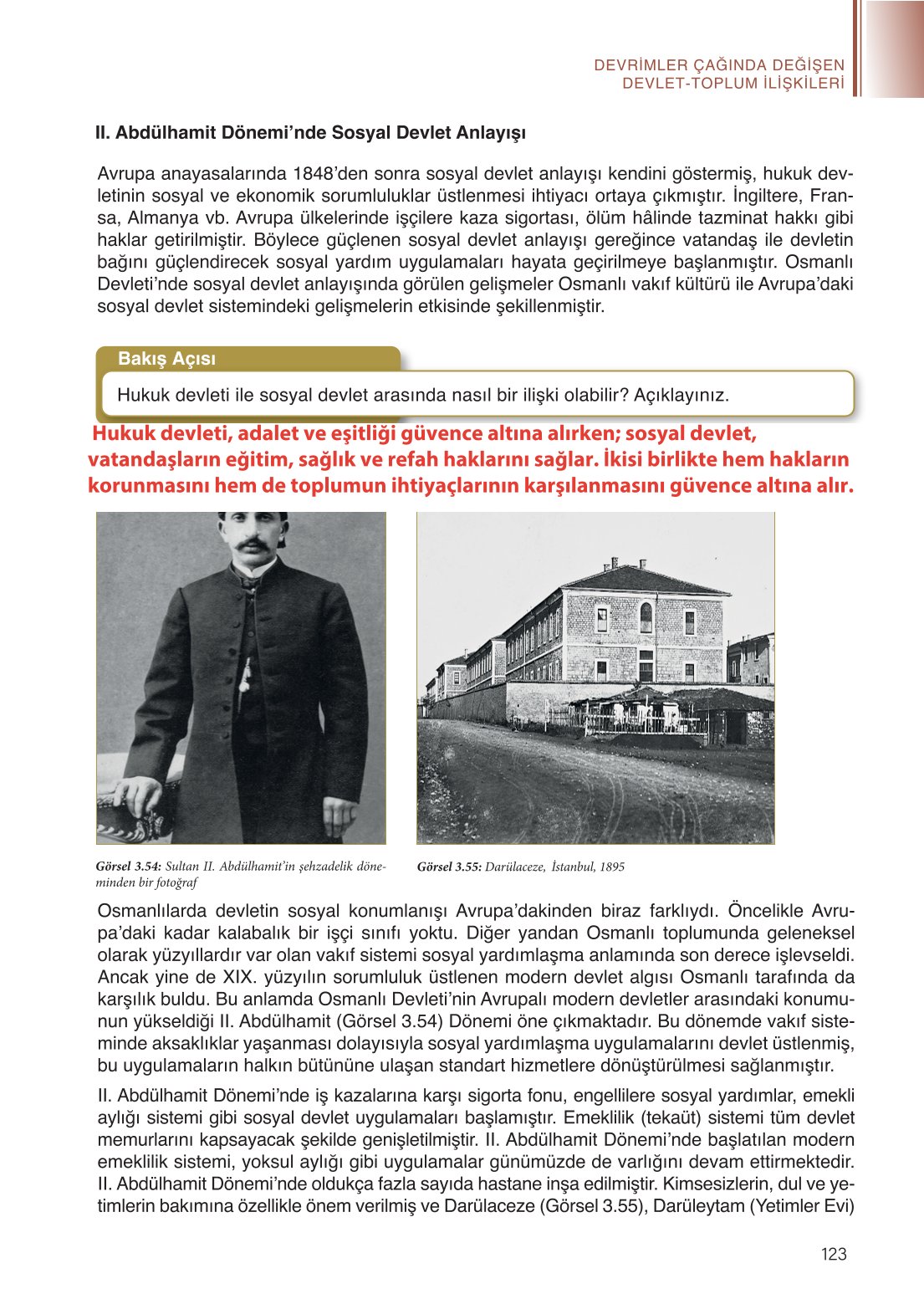 11. Sınıf Meb Yayınları Tarih Ders Kitabı Sayfa 123 Cevapları